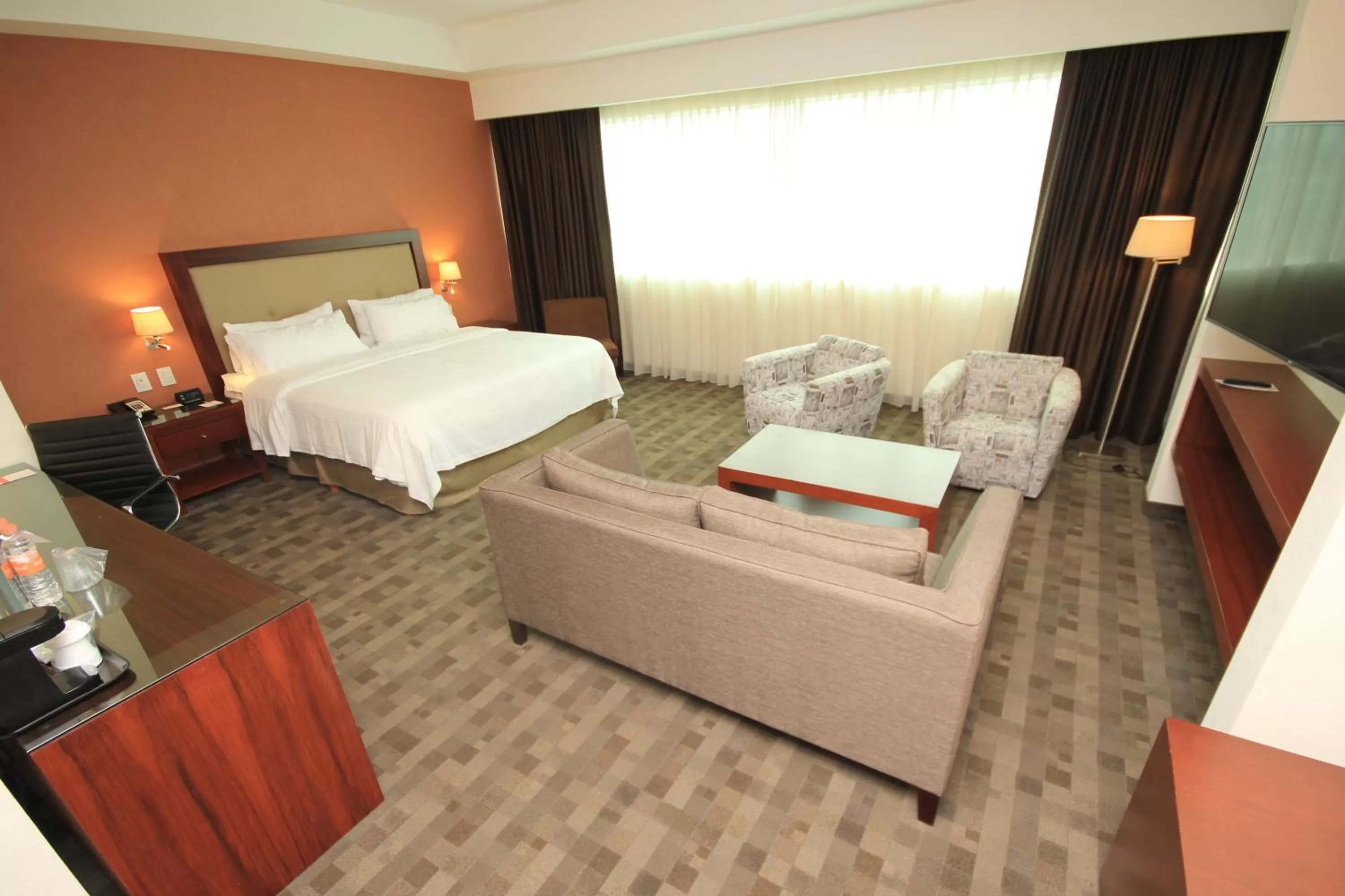 Photo of the whole room, Bed in Holiday Inn & Suites Plaza Mayor by IHG