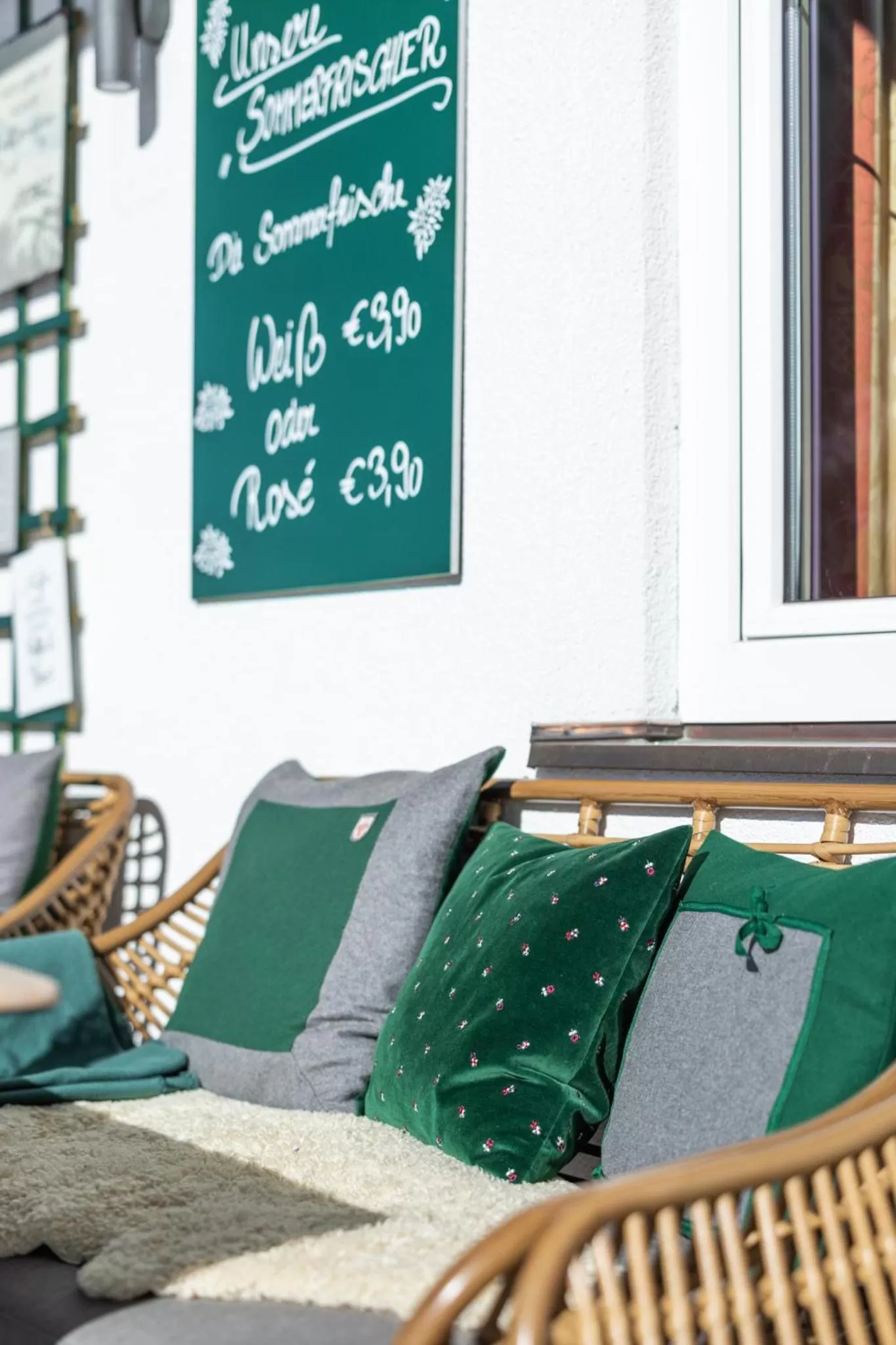 Decorative detail in Vitalhotel Kaiserhof