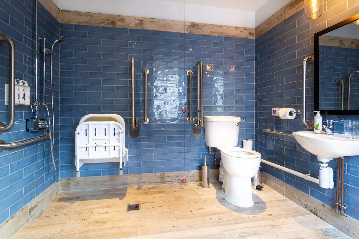 Shower in The Market House