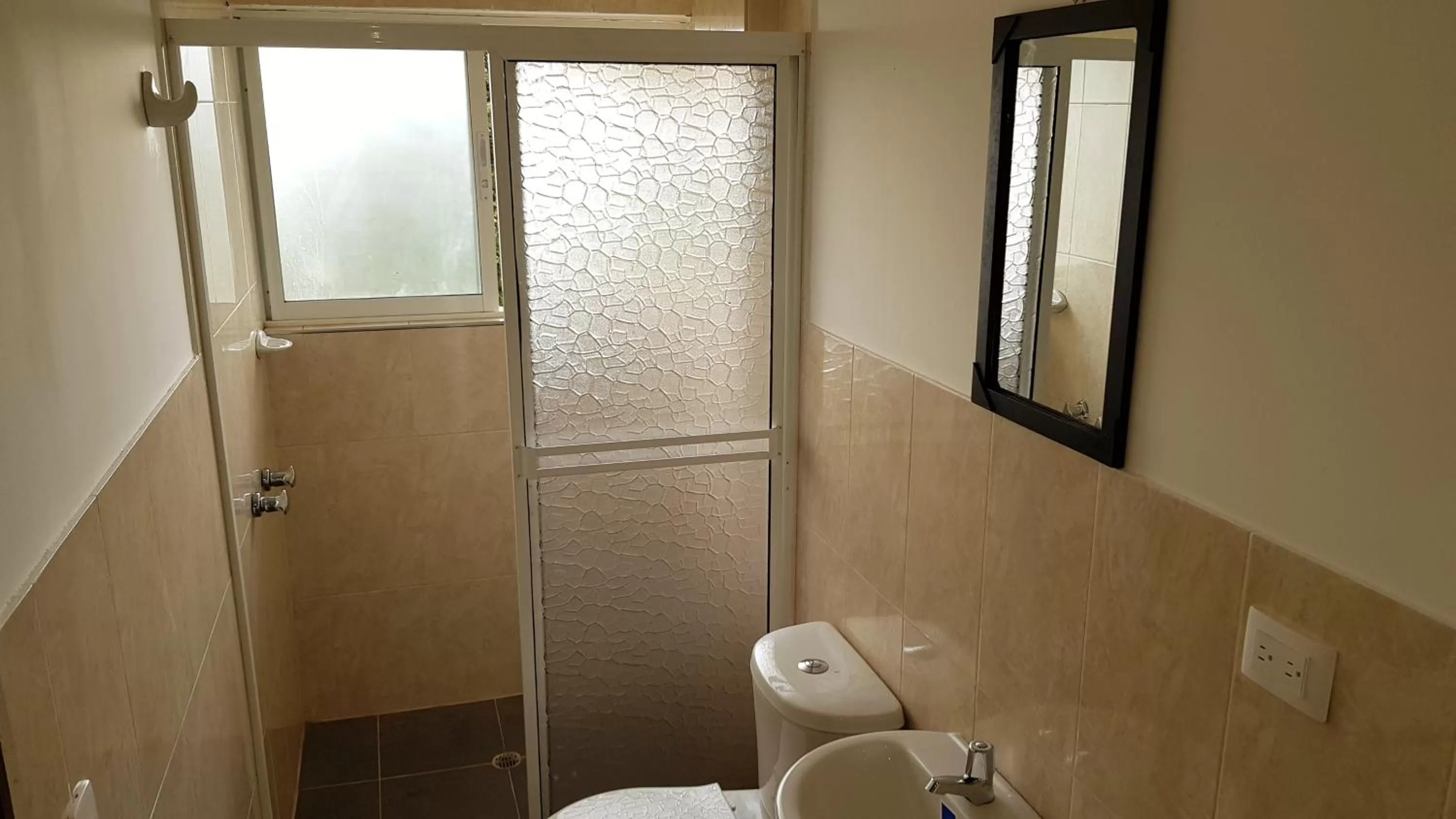 Bathroom in Dedalos Fly House