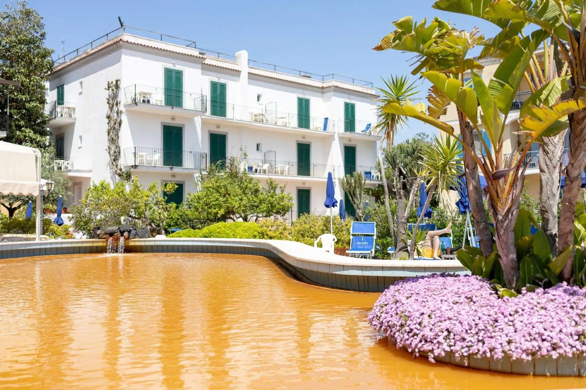 Hot Spring Bath in Hotel Royal Terme