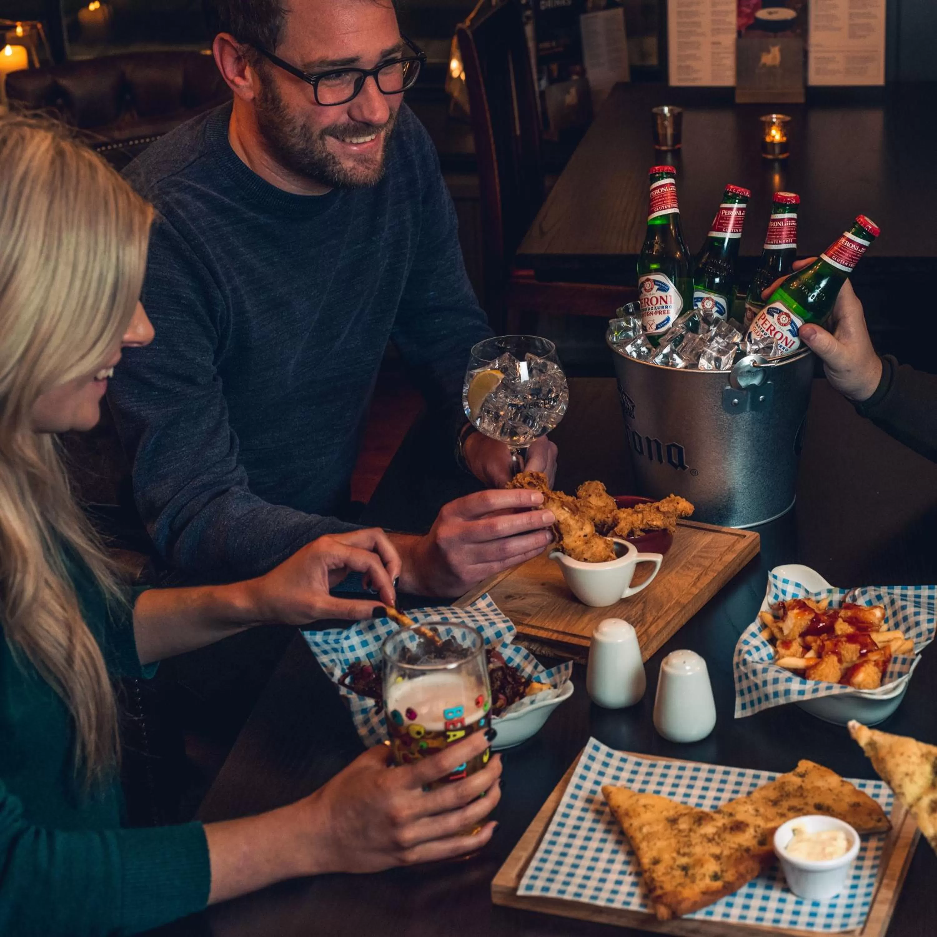 Food and drinks in Black Bull Hotel