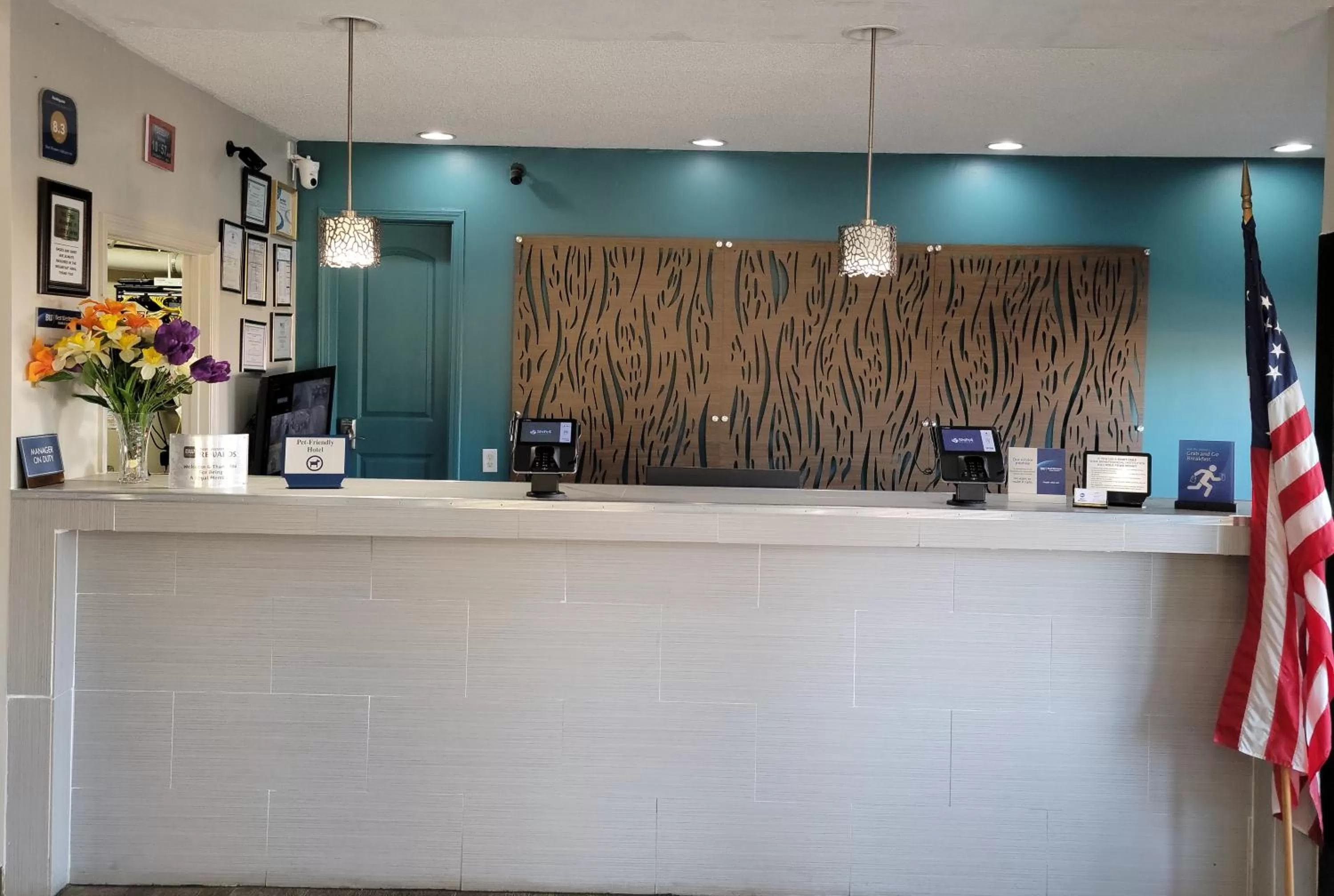 Lobby or reception in Quality Inn Ashburn