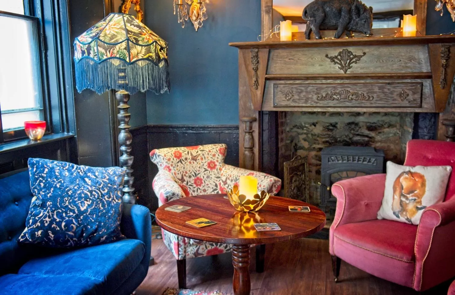 Patio in The Old Vicarage Hotel & Restaurant