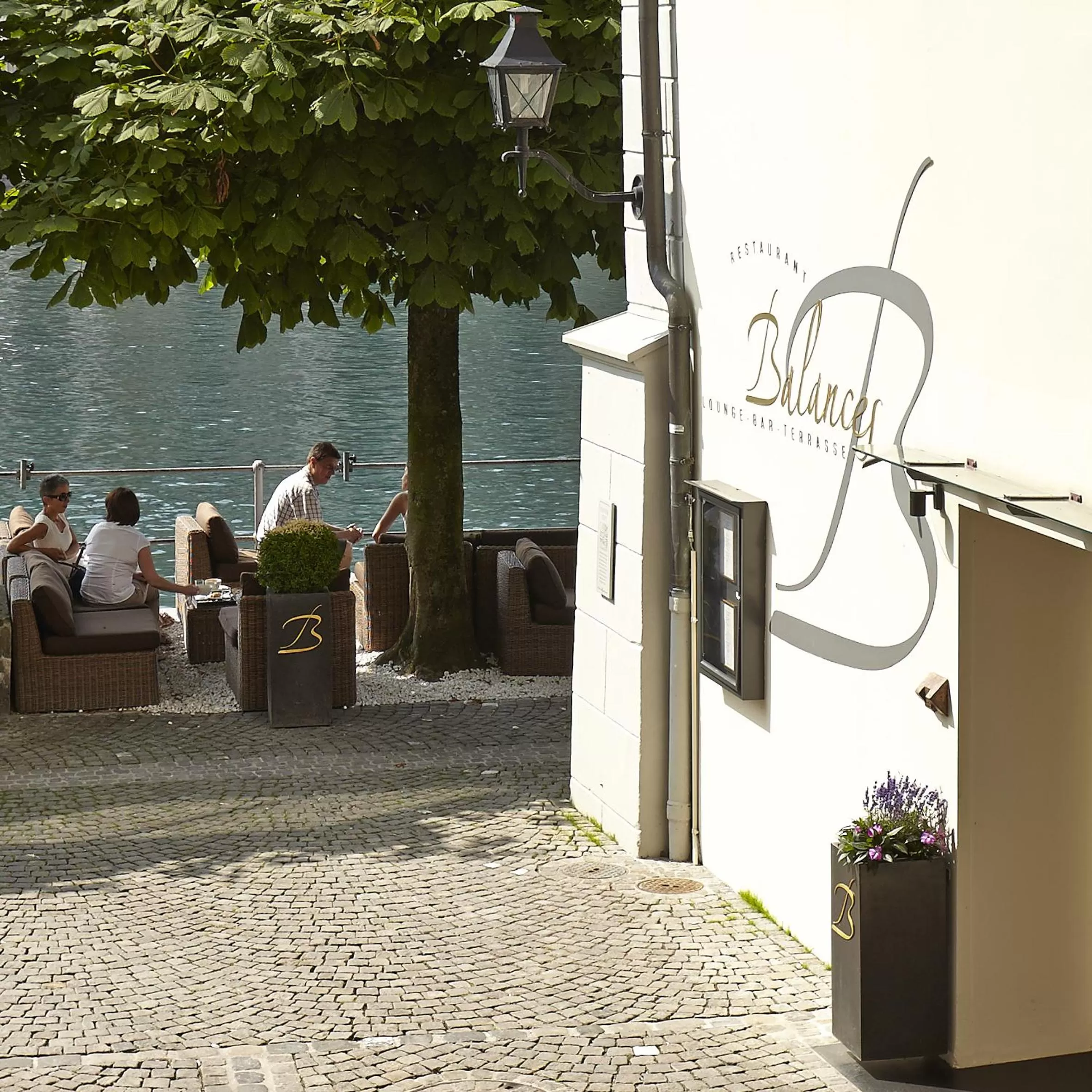 Balcony/Terrace in Hotel des Balances