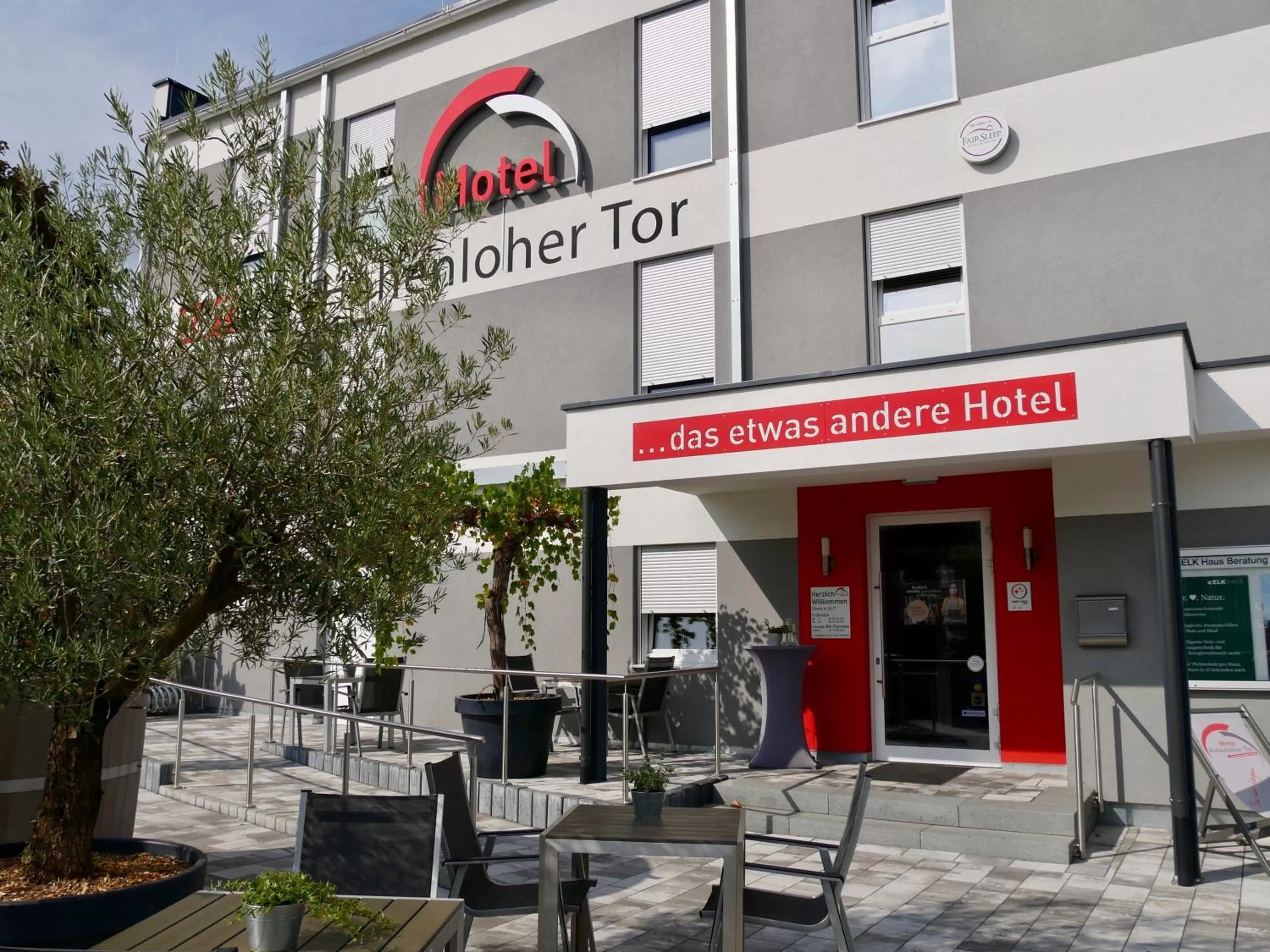 Property building in Hotel Hohenloher Tor