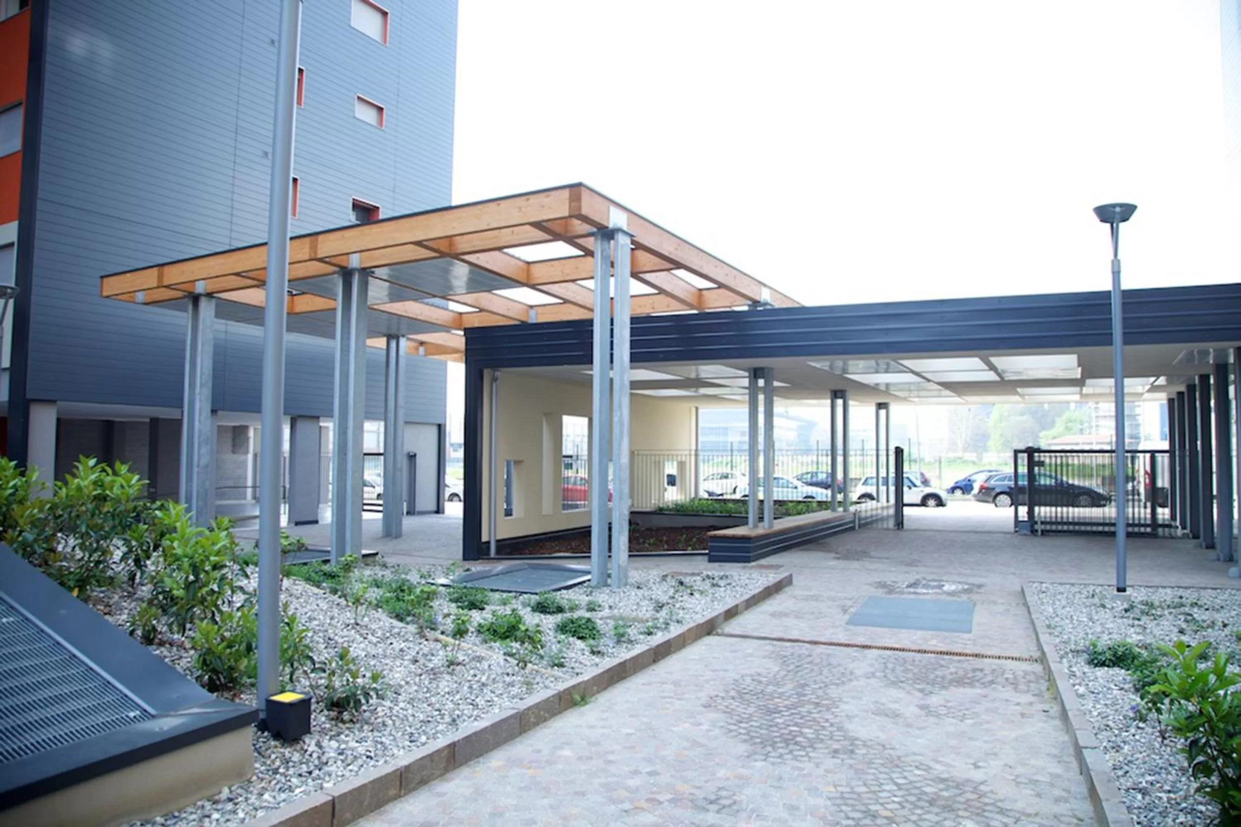 Facade/entrance in Aurum Aparthotels Bicocca