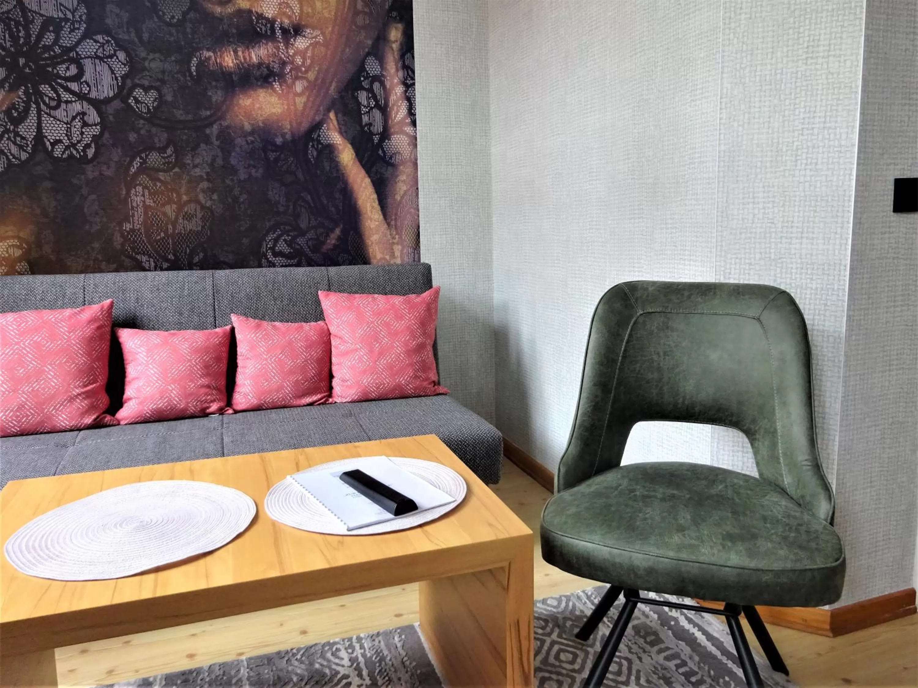 Living room, Seating Area in Pension Zur Fährbrücke