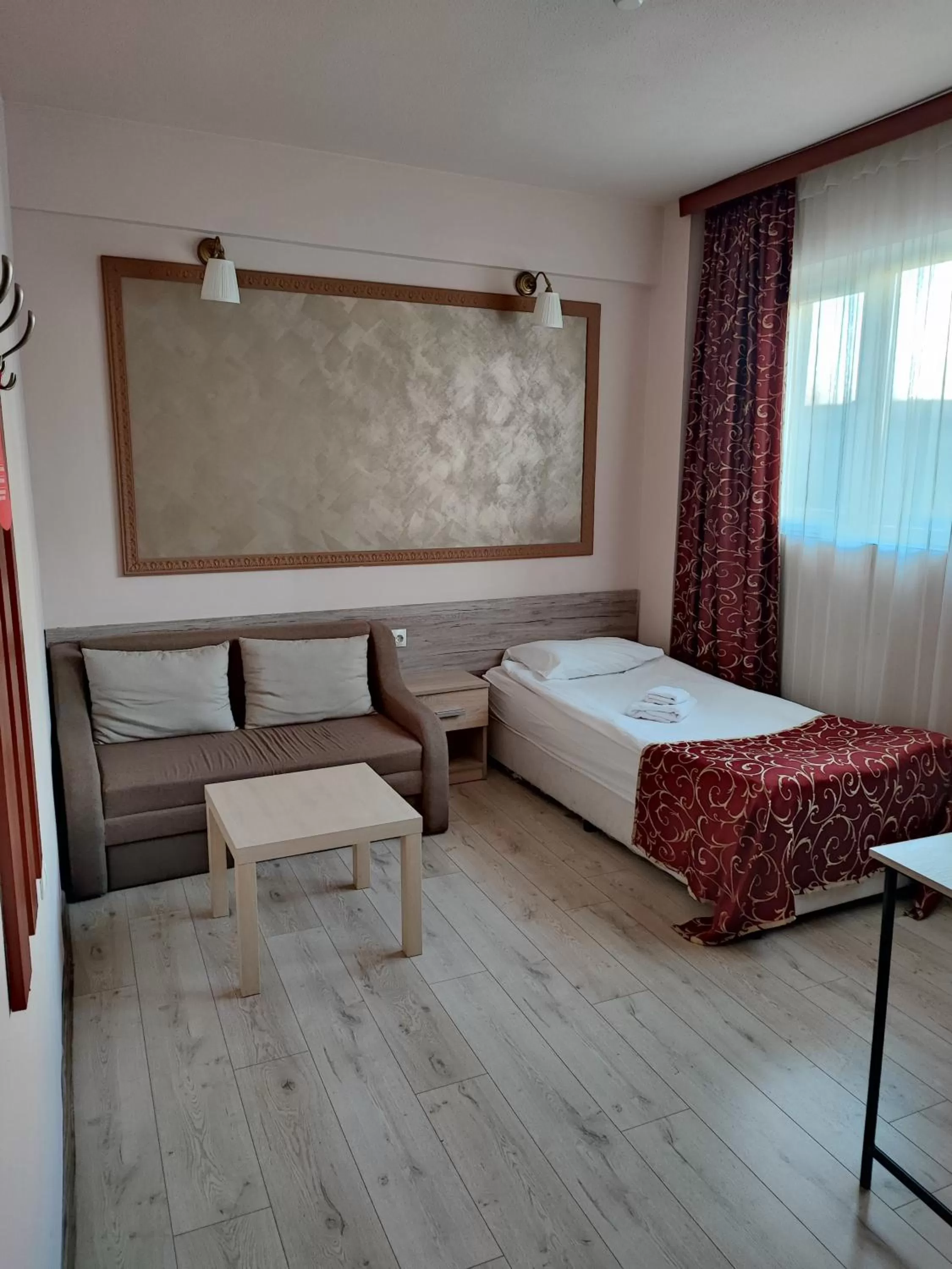 Photo of the whole room, Bed in Hotel Akord - Free Parking & Metro Access