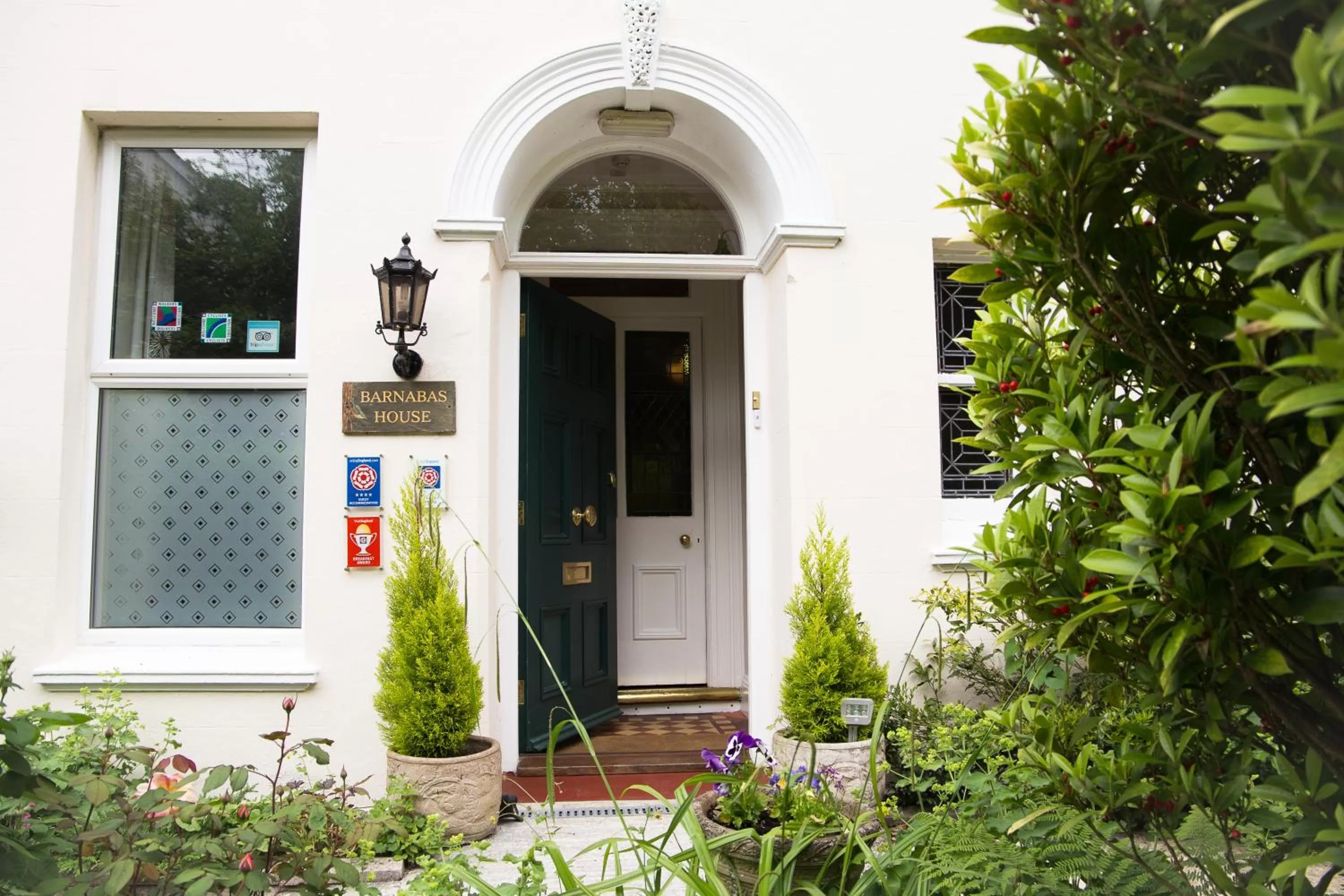 Lobby or reception in Barnabas House