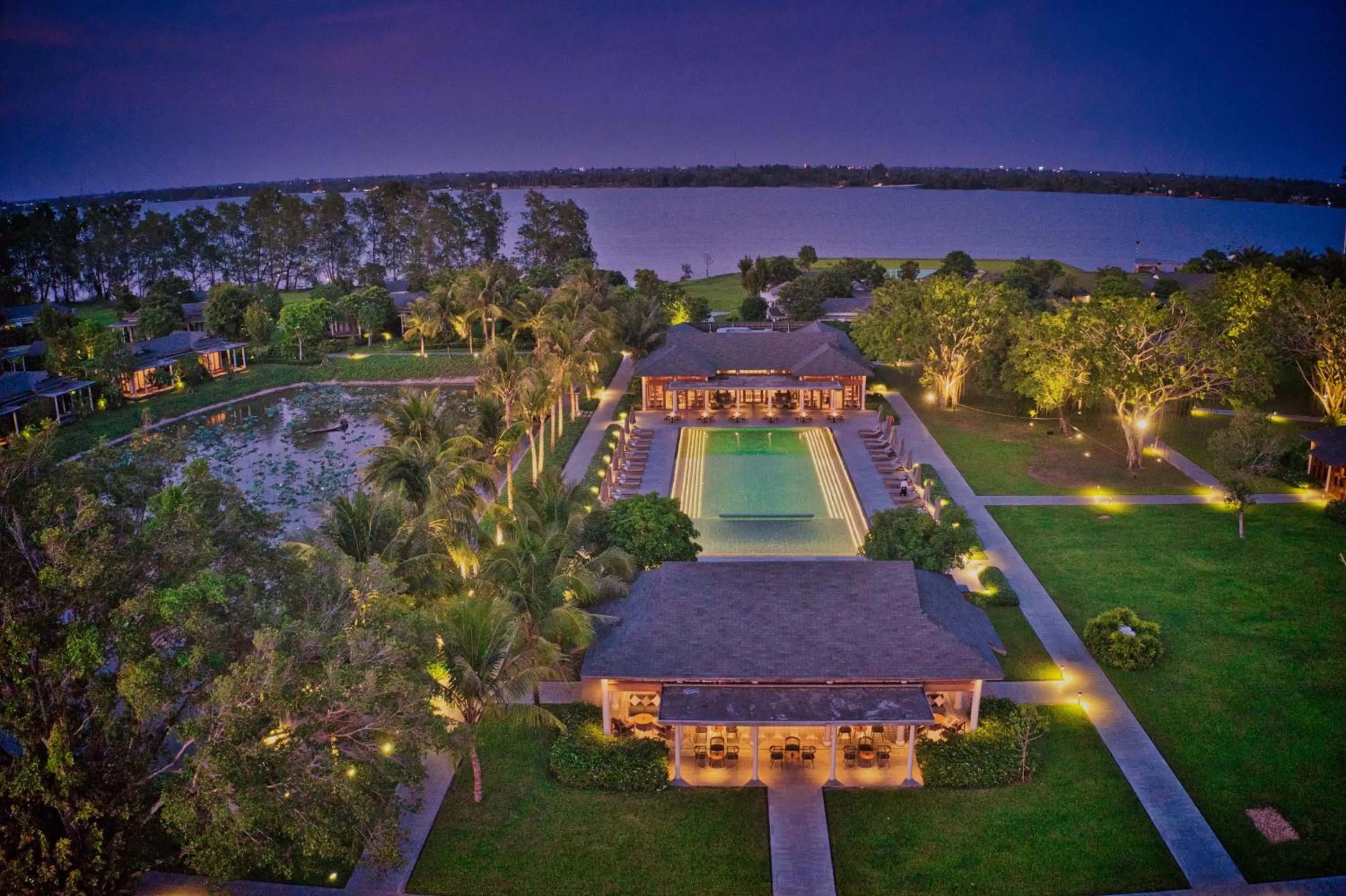 Property building in Azerai Can Tho