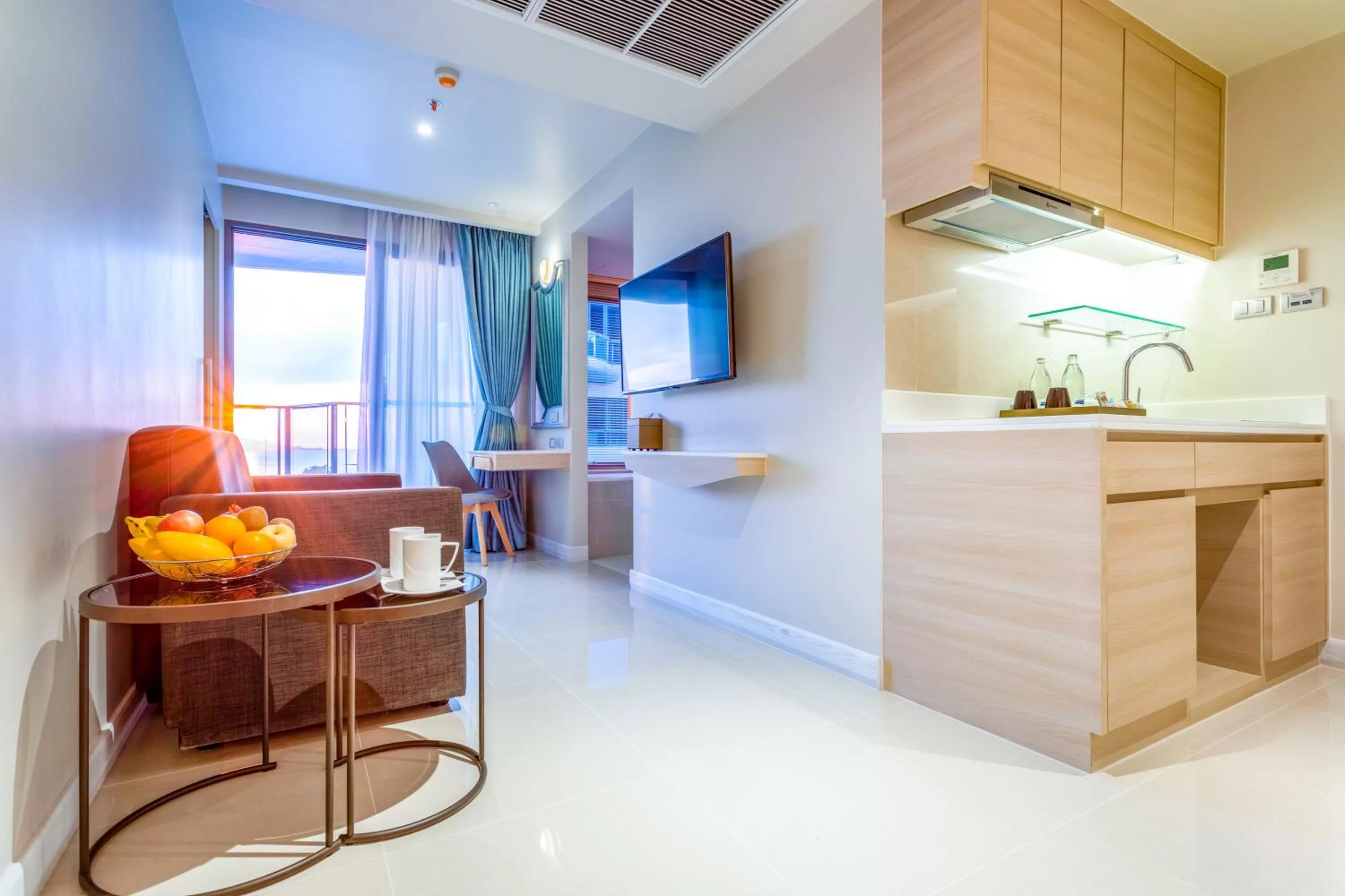 Photo of the whole room in Centara Sonrisa Residences & Suites Sriracha