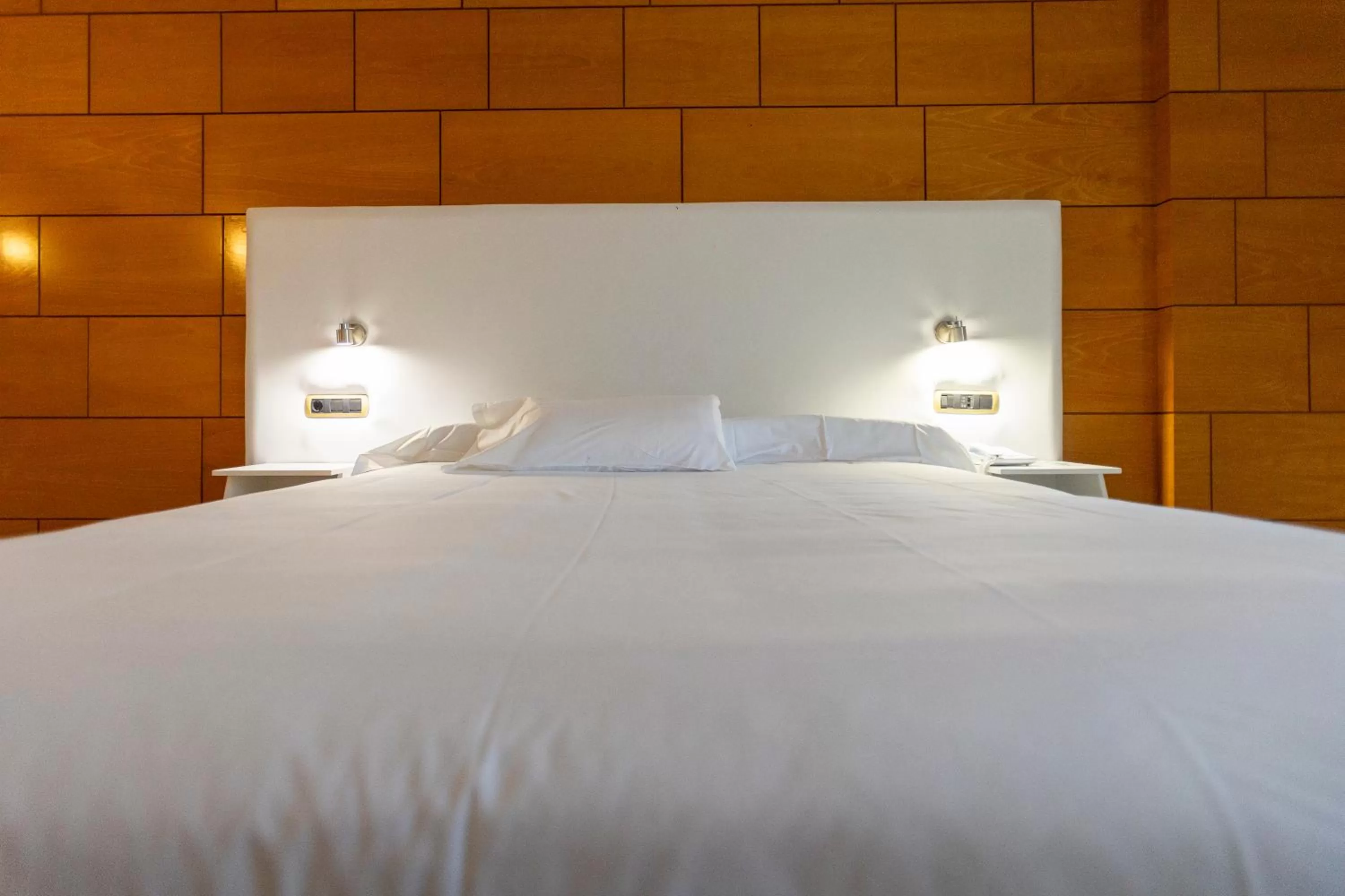 Bed in Hotel Alfonso I