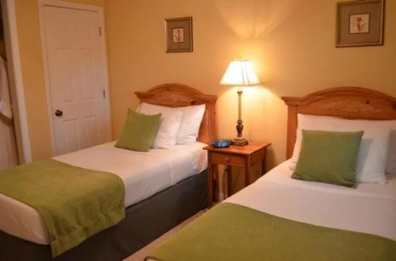 Bed in Asheville Cabins of Willow Winds