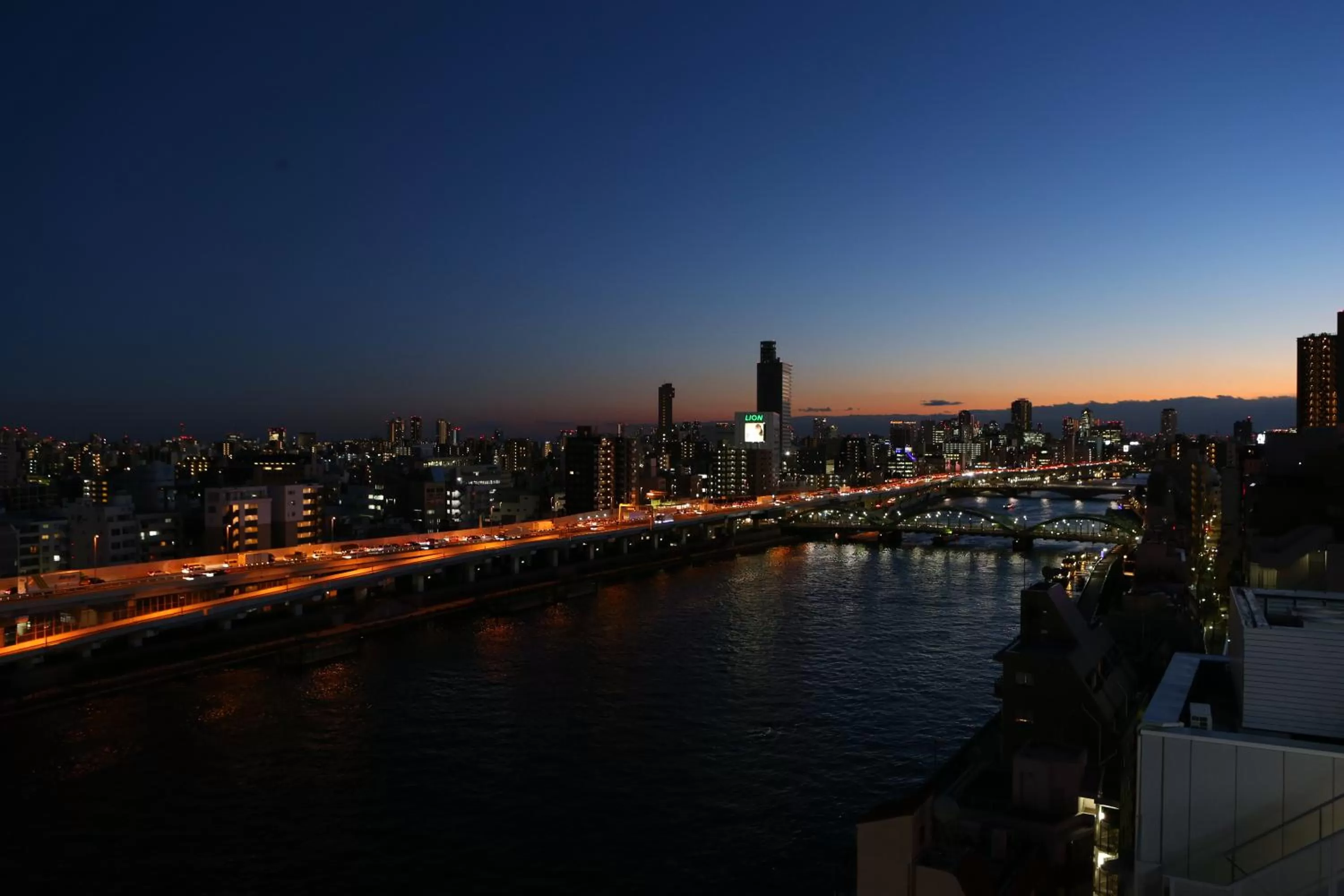 Night in Hotel Wing International Select Asakusa Komagata