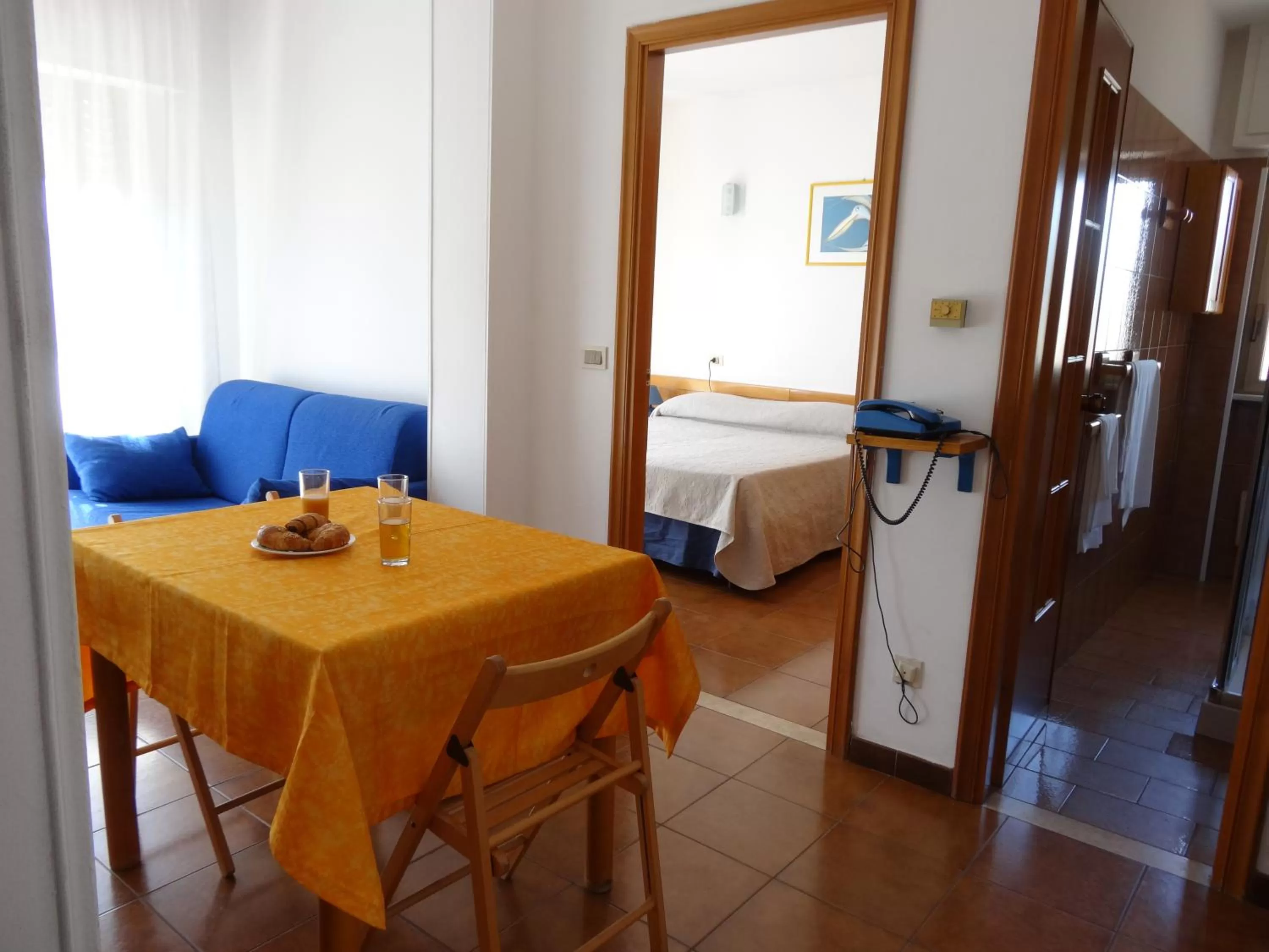 Living room, Bed in Residence Aurora Wellness & Spa