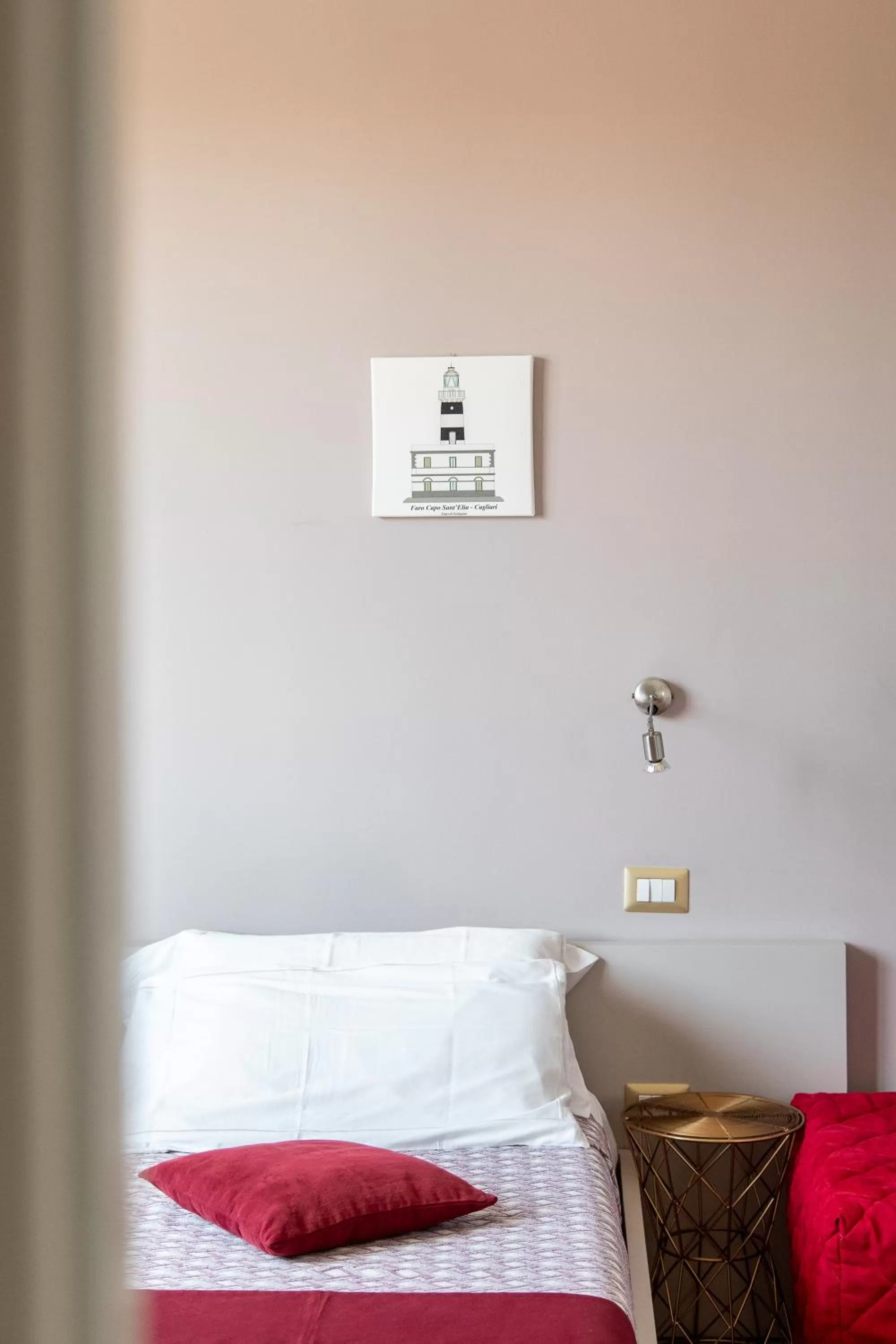 Bedroom in La Locanda d'Oro