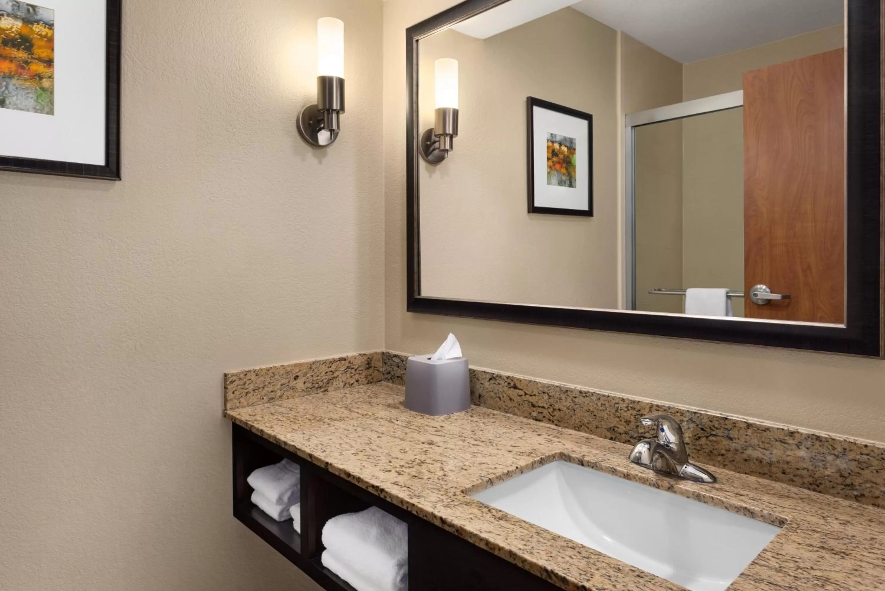 Bathroom in Holiday Inn Express Hotel & Suites Edmond by IHG
