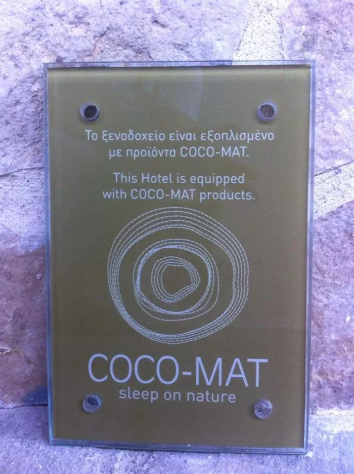 Logo/Certificate/Sign in Hotel Konaki