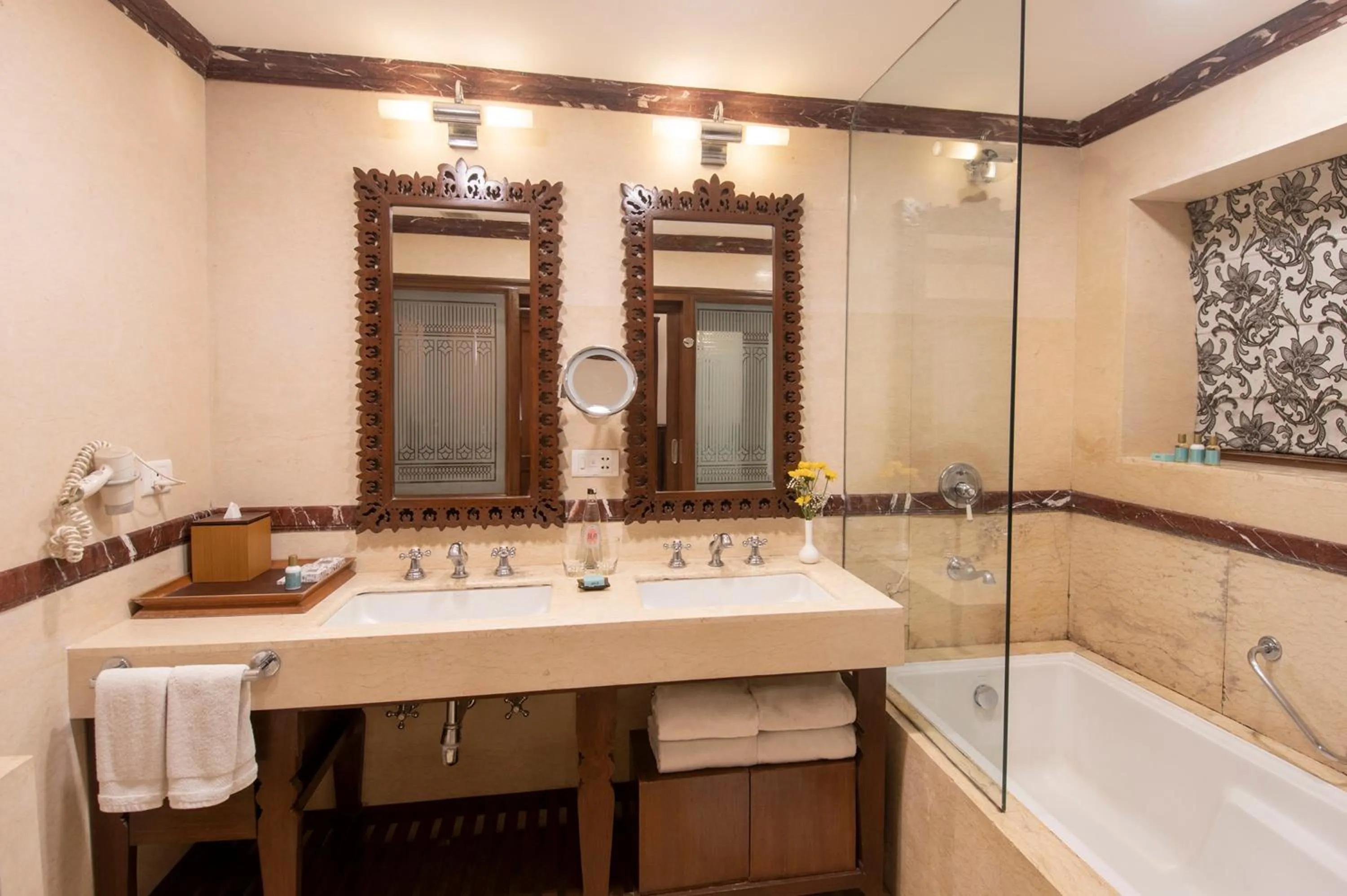 Bathroom in The Claridges Nabha Residence