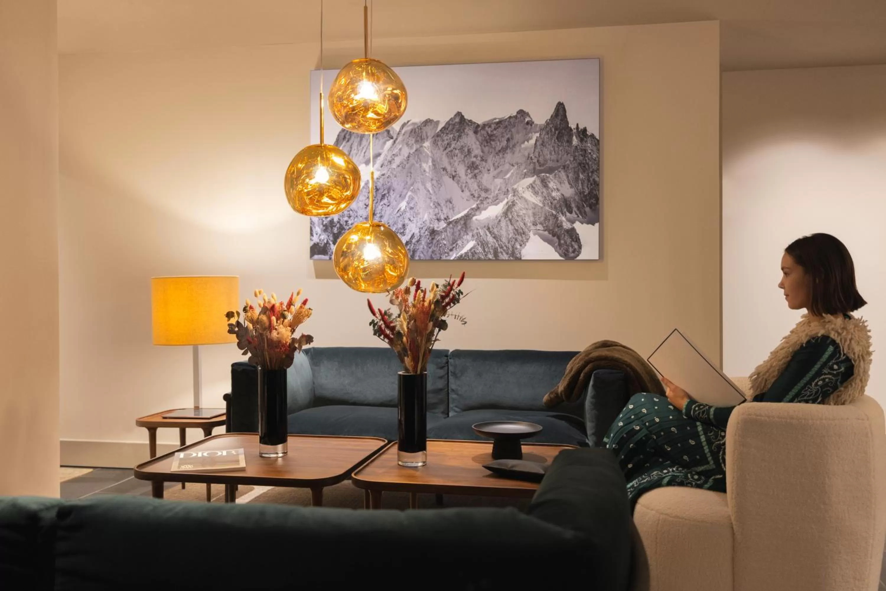 Lobby or reception in Les Suites de la Potinière