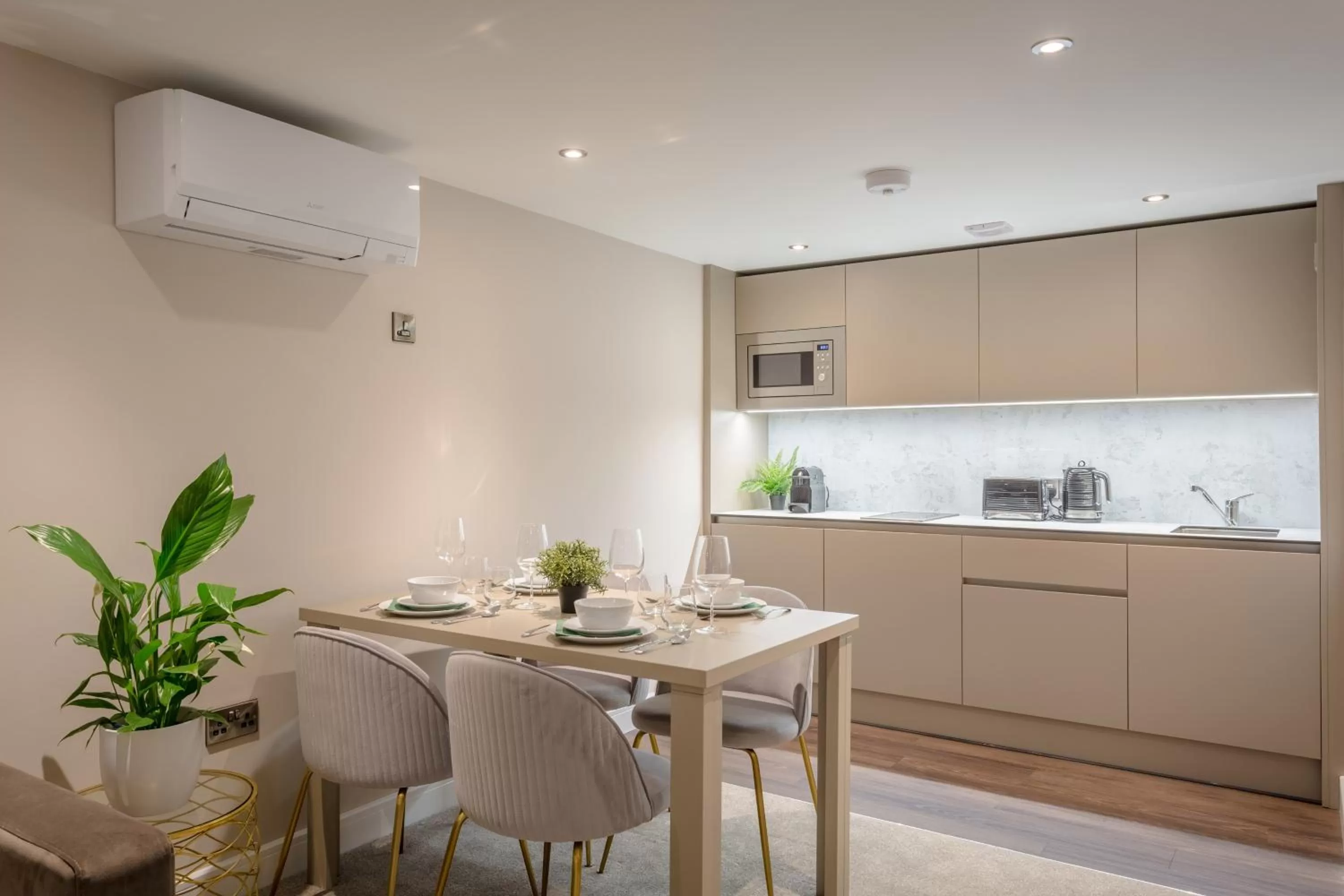 Kitchen or kitchenette in Heritage Mews Nottingham