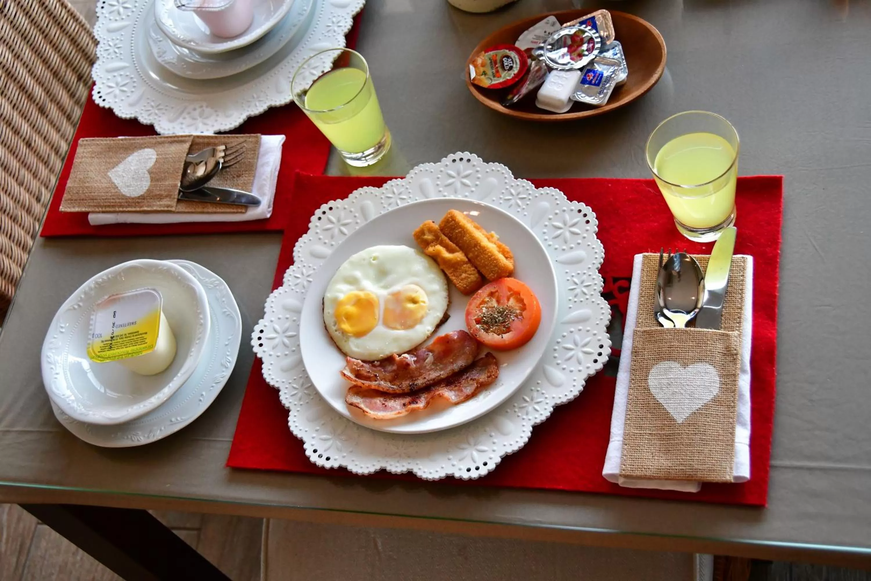 Food close-up in Cove View B&B