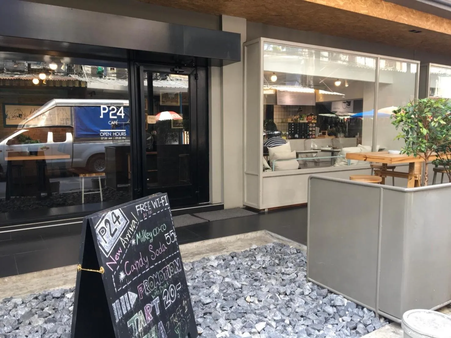 Lobby or reception in P24 at Kaset