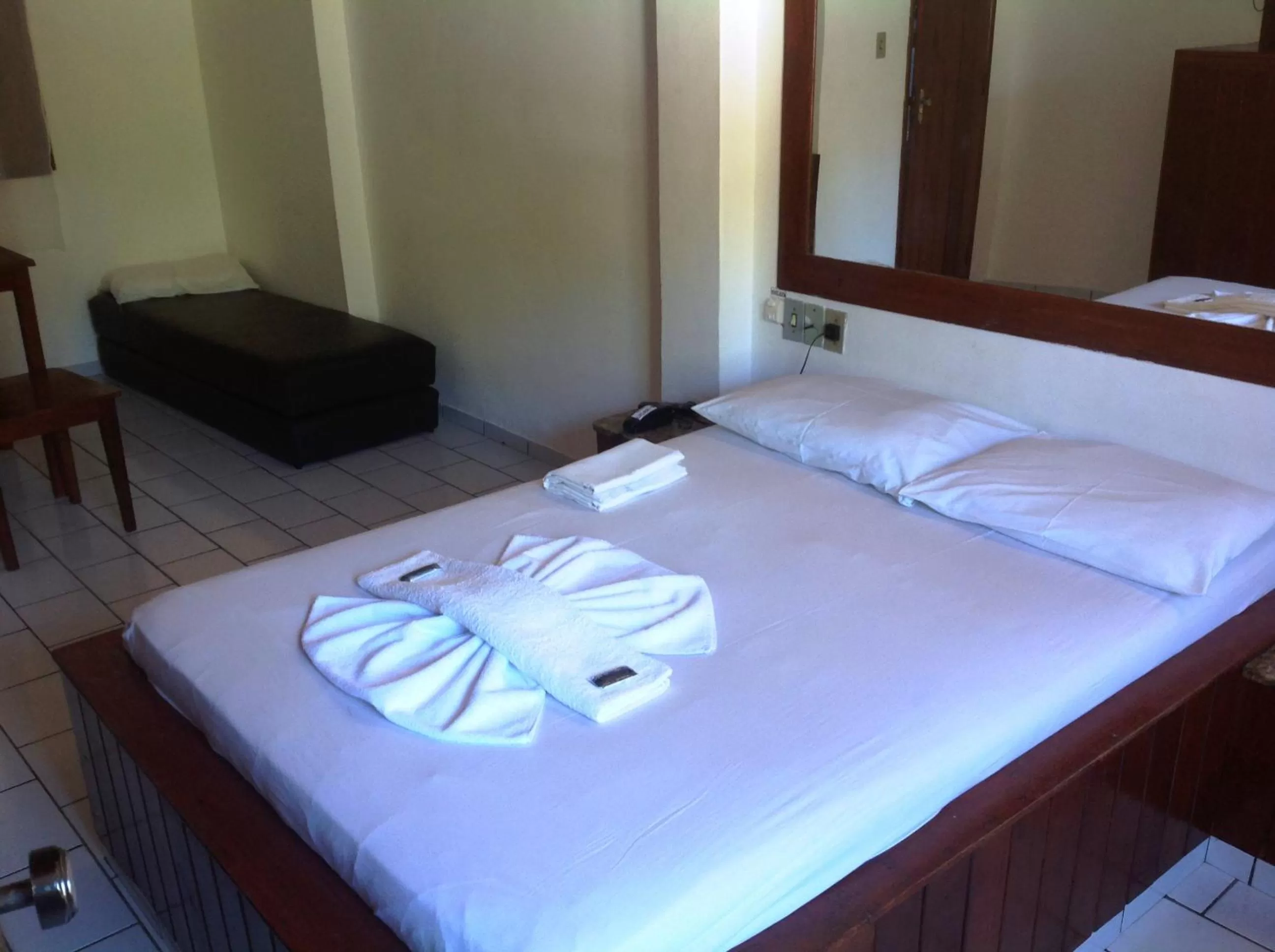 Bed in Cururupe Praia Hotel