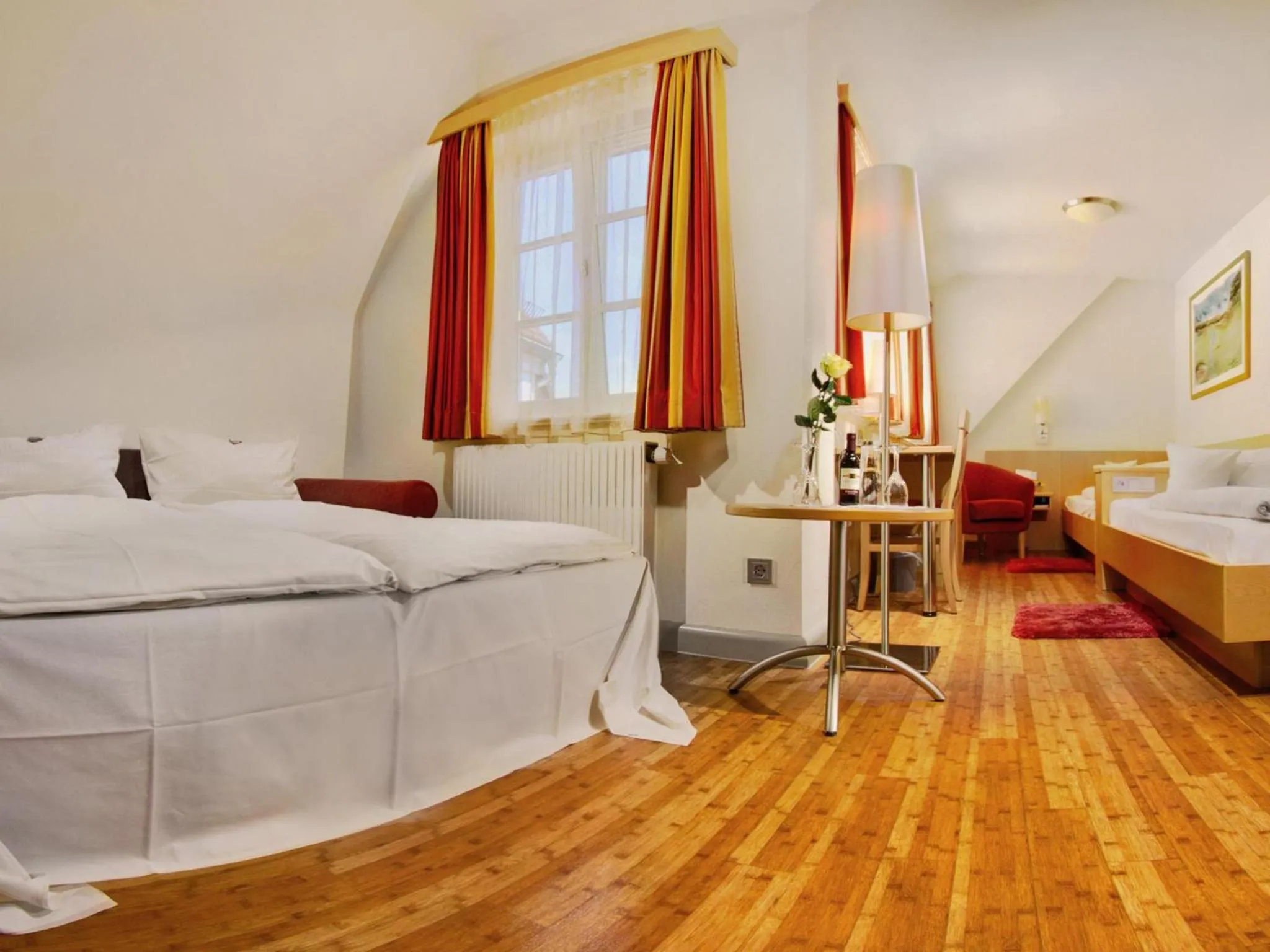 Photo of the whole room, Bed in Hotel Gasthof zum Ochsen