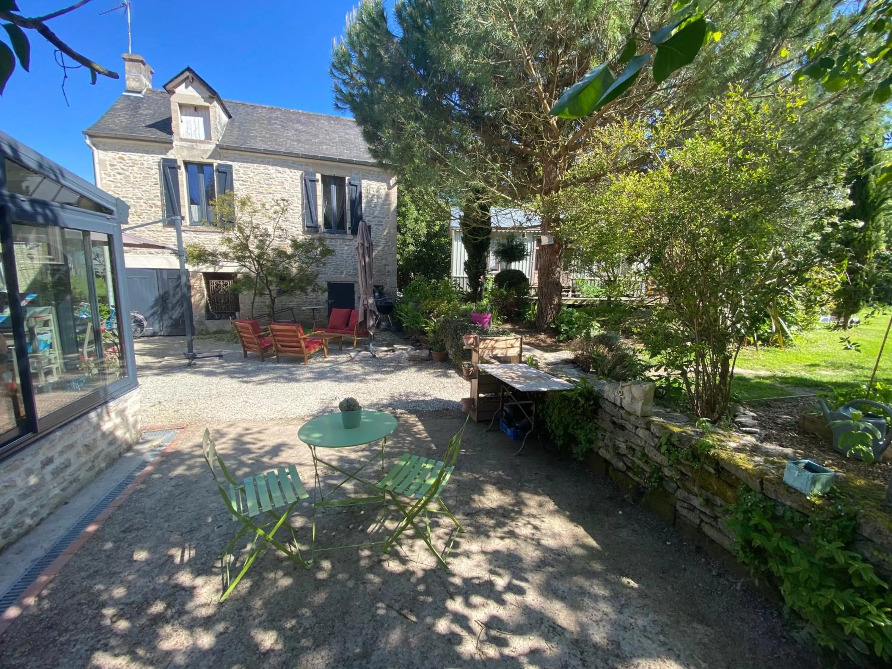 Garden in Le mas Normand