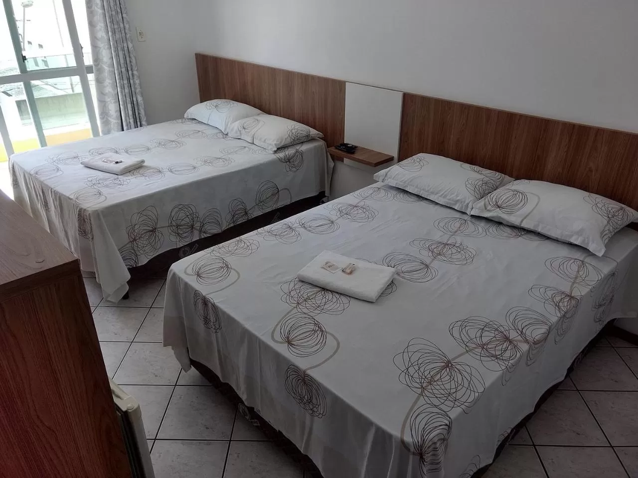 Bed in Pousada Terra do Sol