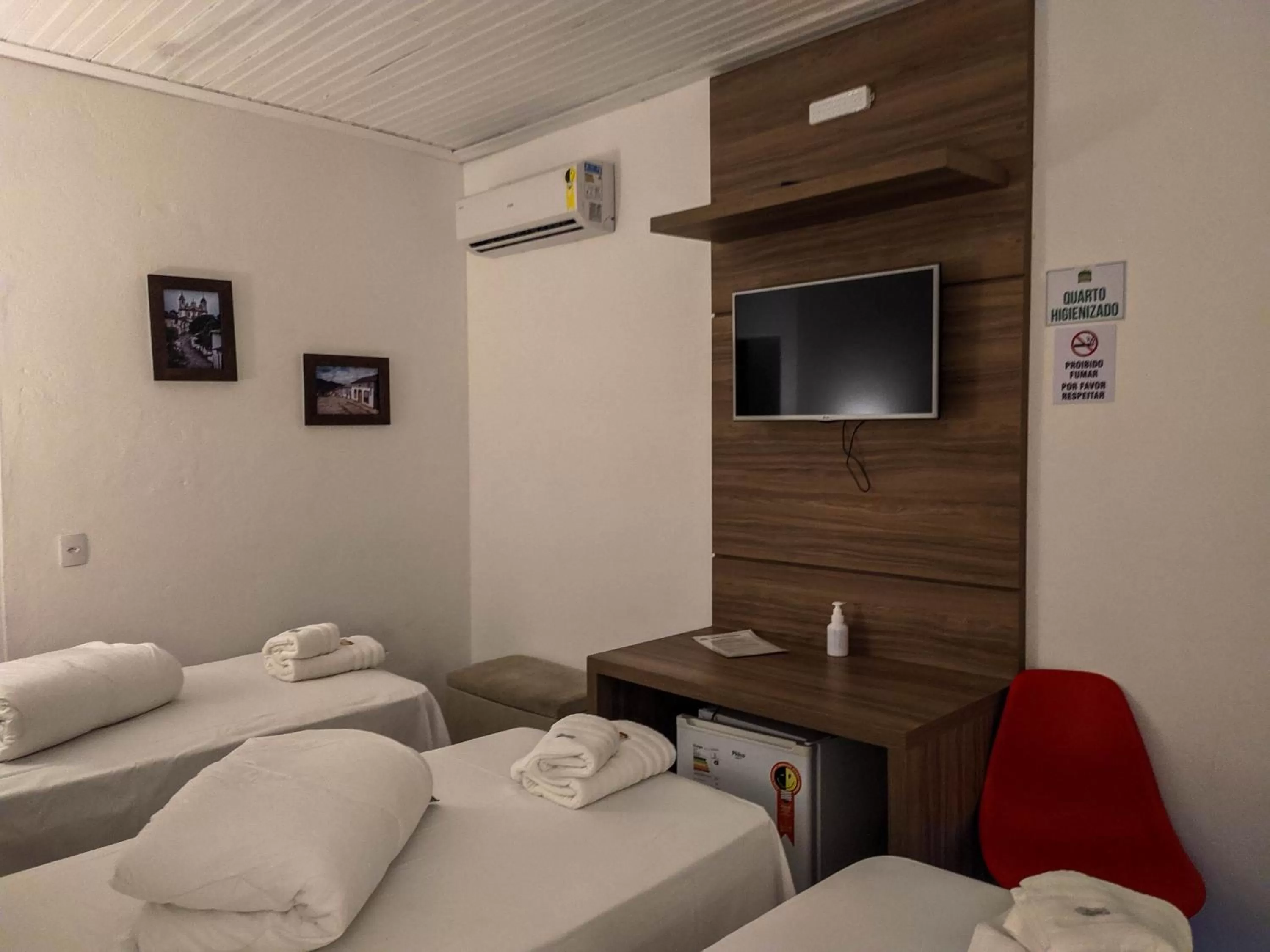 TV/Entertainment Center in Pousada o Amanhecer