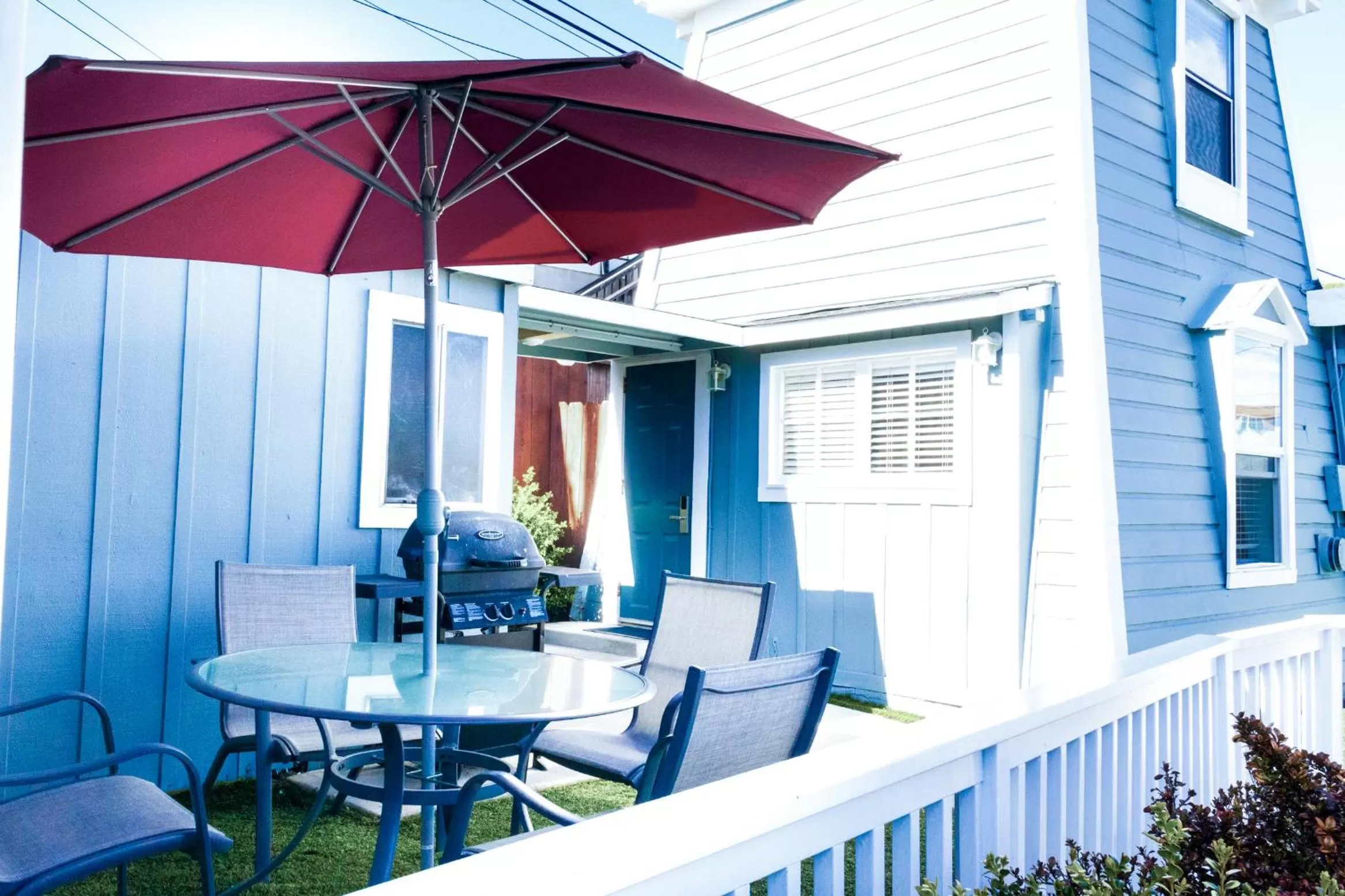 Patio in Ocean Echo Inn & Beach Cottages