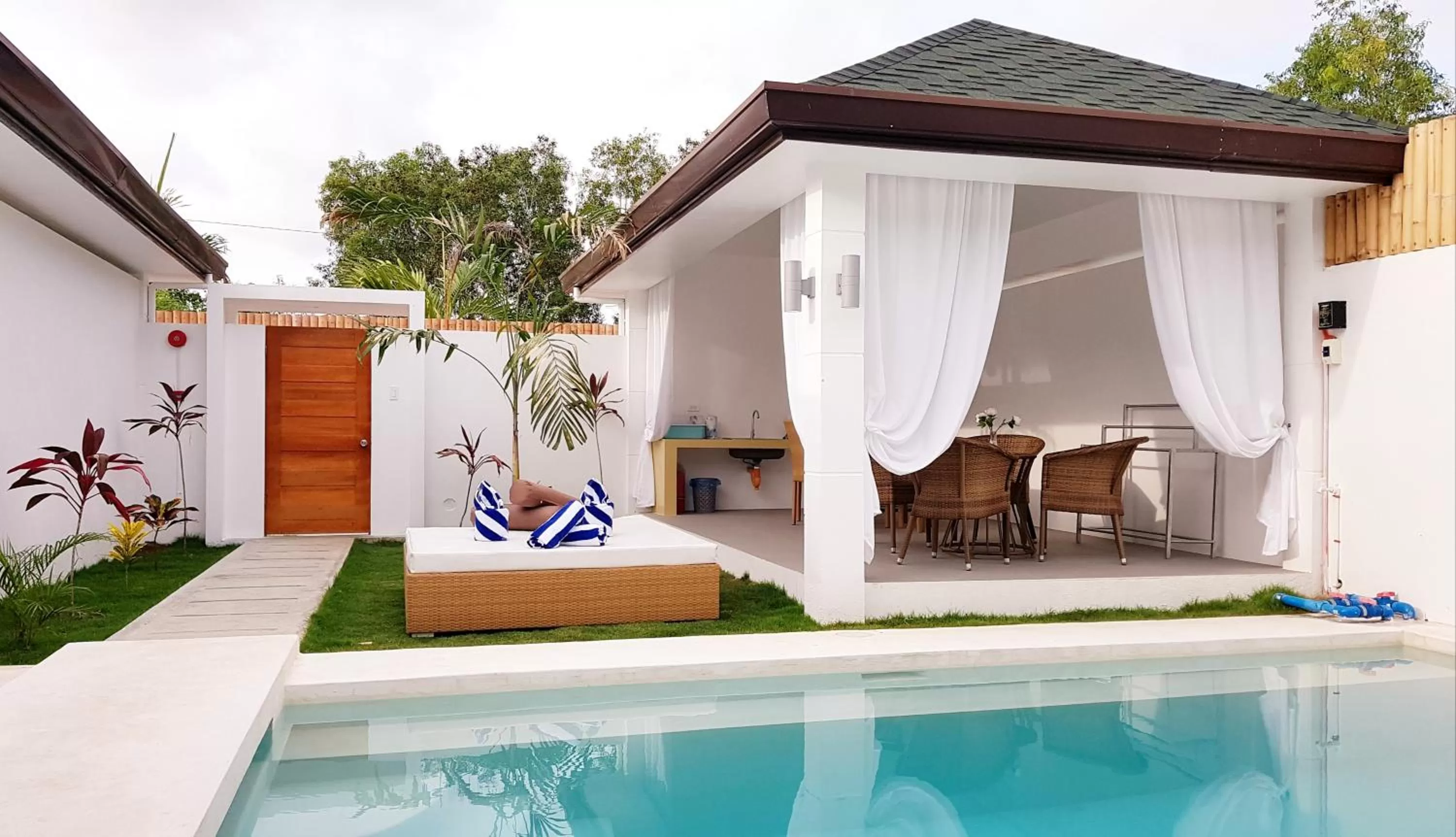 Patio in Montecarlo Villas Panglao