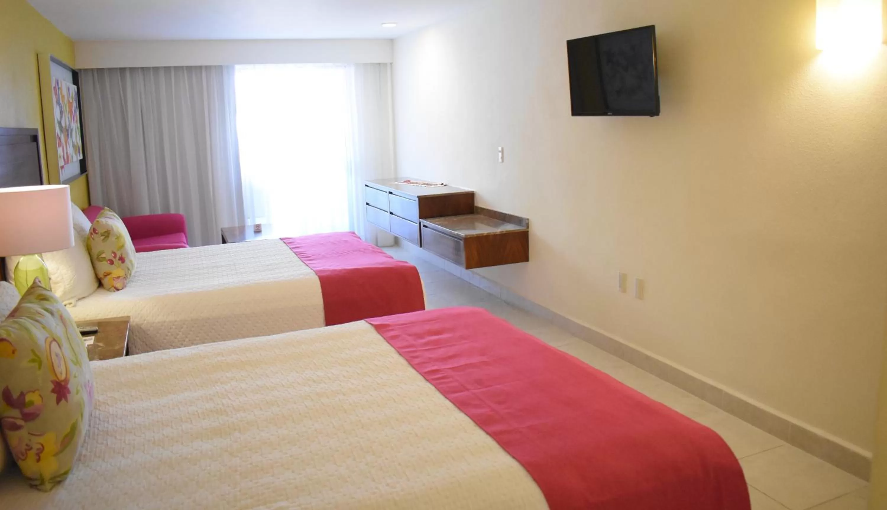 Bed in Canto del Sol Puerto Vallarta All Inclusive