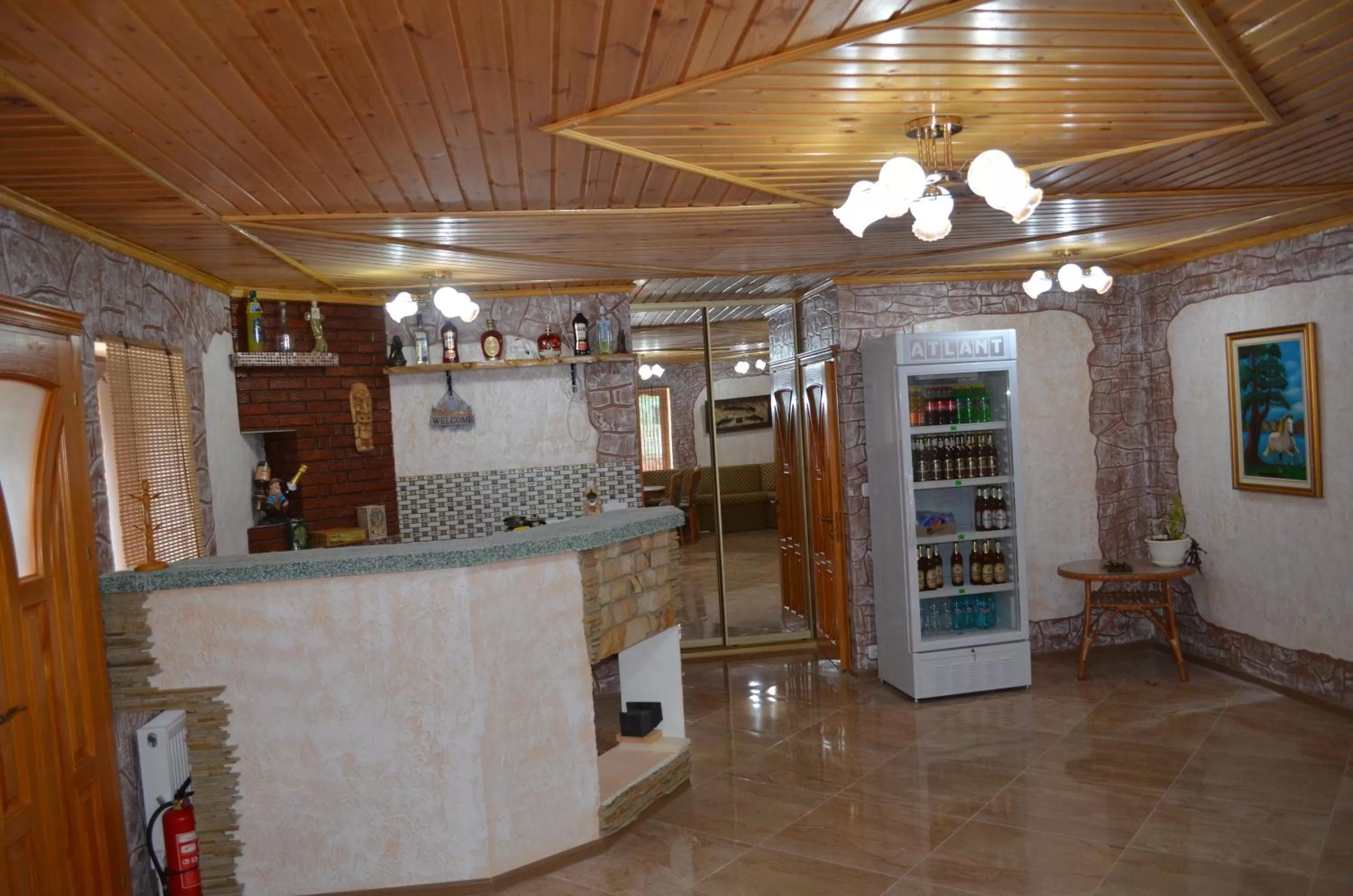 Kitchen or kitchenette in Villa Ana