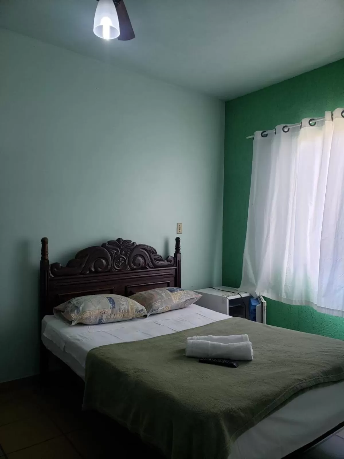 Bed in Hotel Nevada Ubatuba