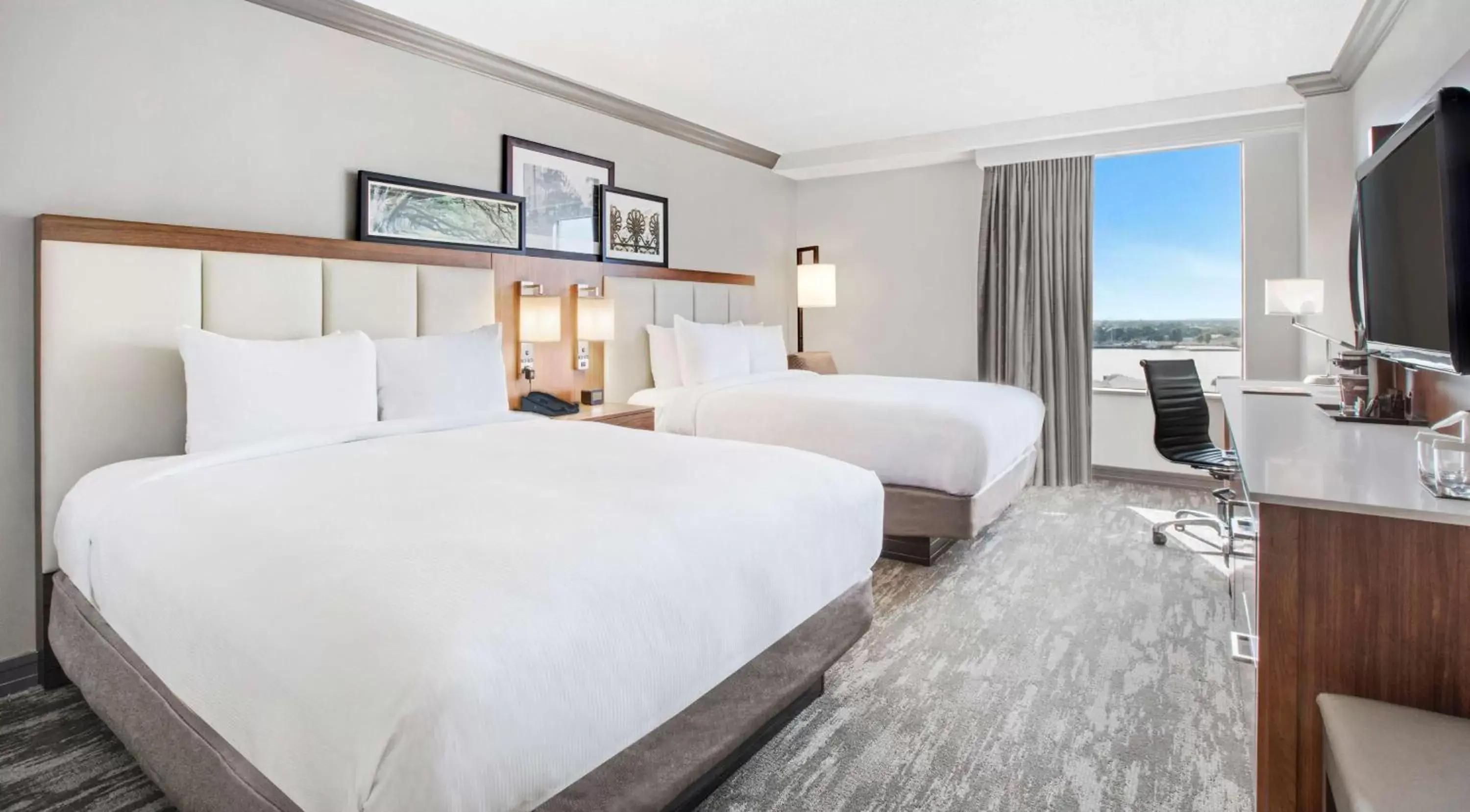 Queen Room with Two Queen Beds - Hearing Access in DoubleTree by Hilton New Orleans Queen Room with Two Queen Beds - Hearing Access in DoubleTree by Hilton New Orleans