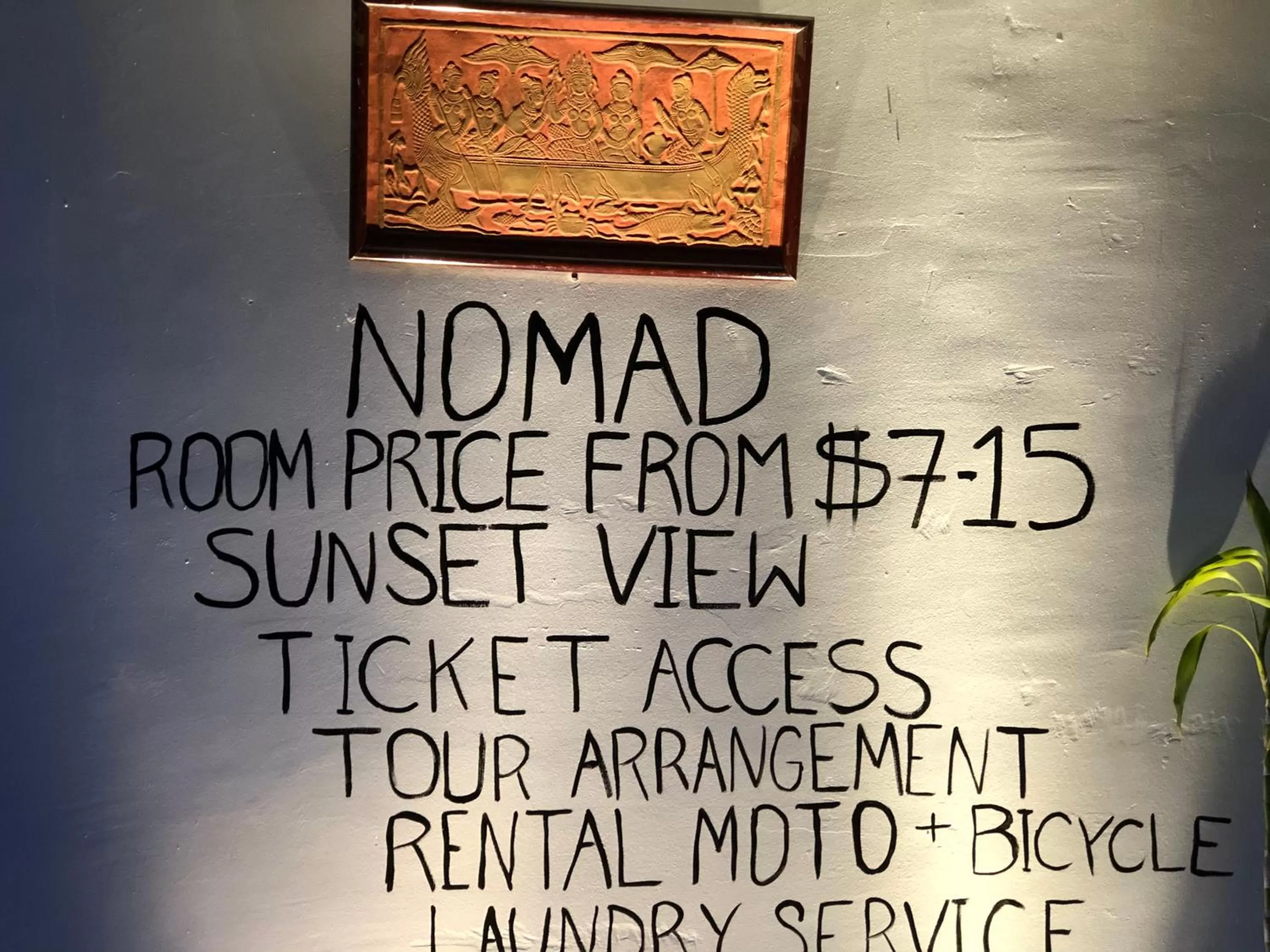 Property building in Nomad Guesthouse