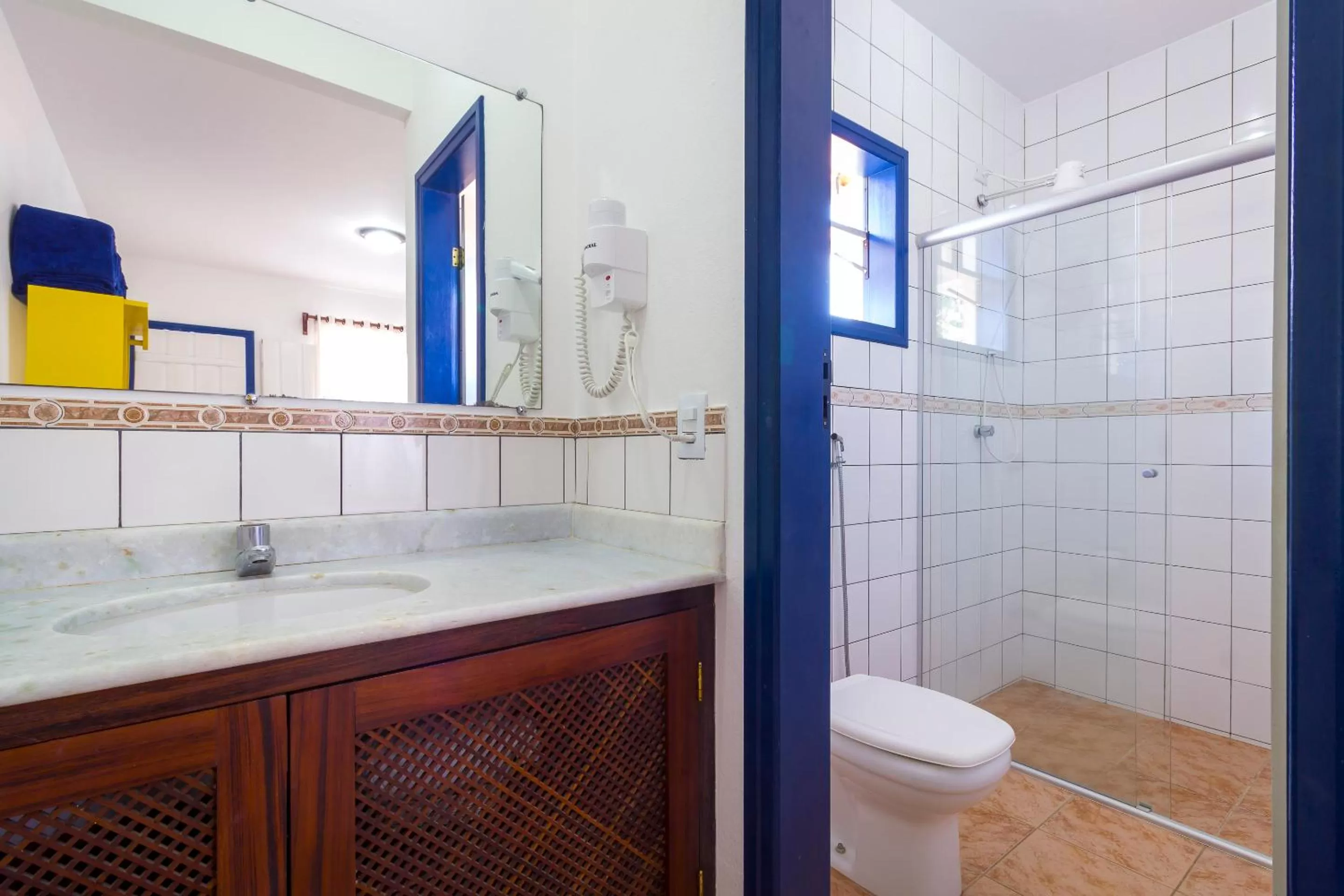 Bathroom in Pousada Aconchego