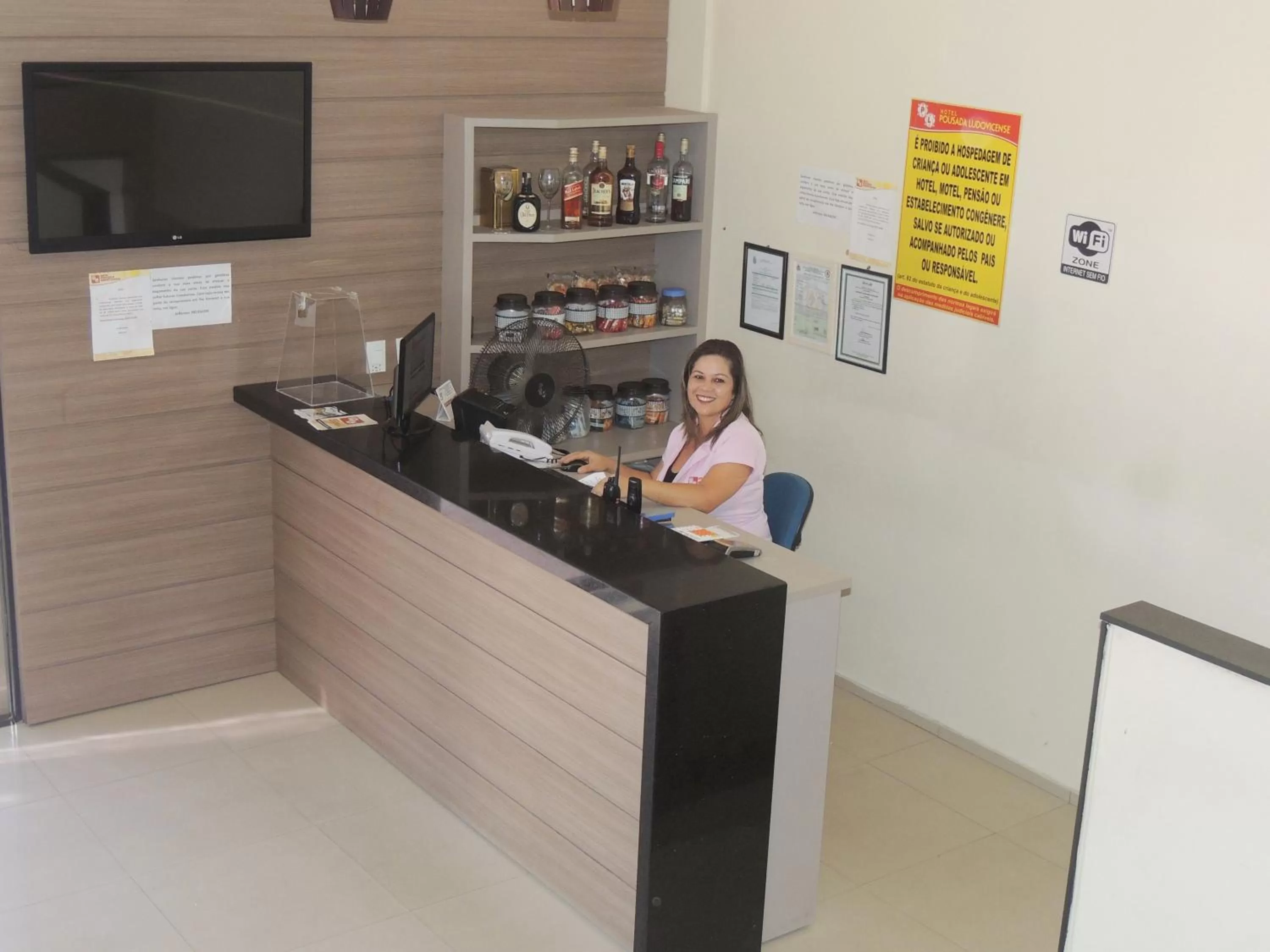 Staff in Hotel Pousada Ludovicense