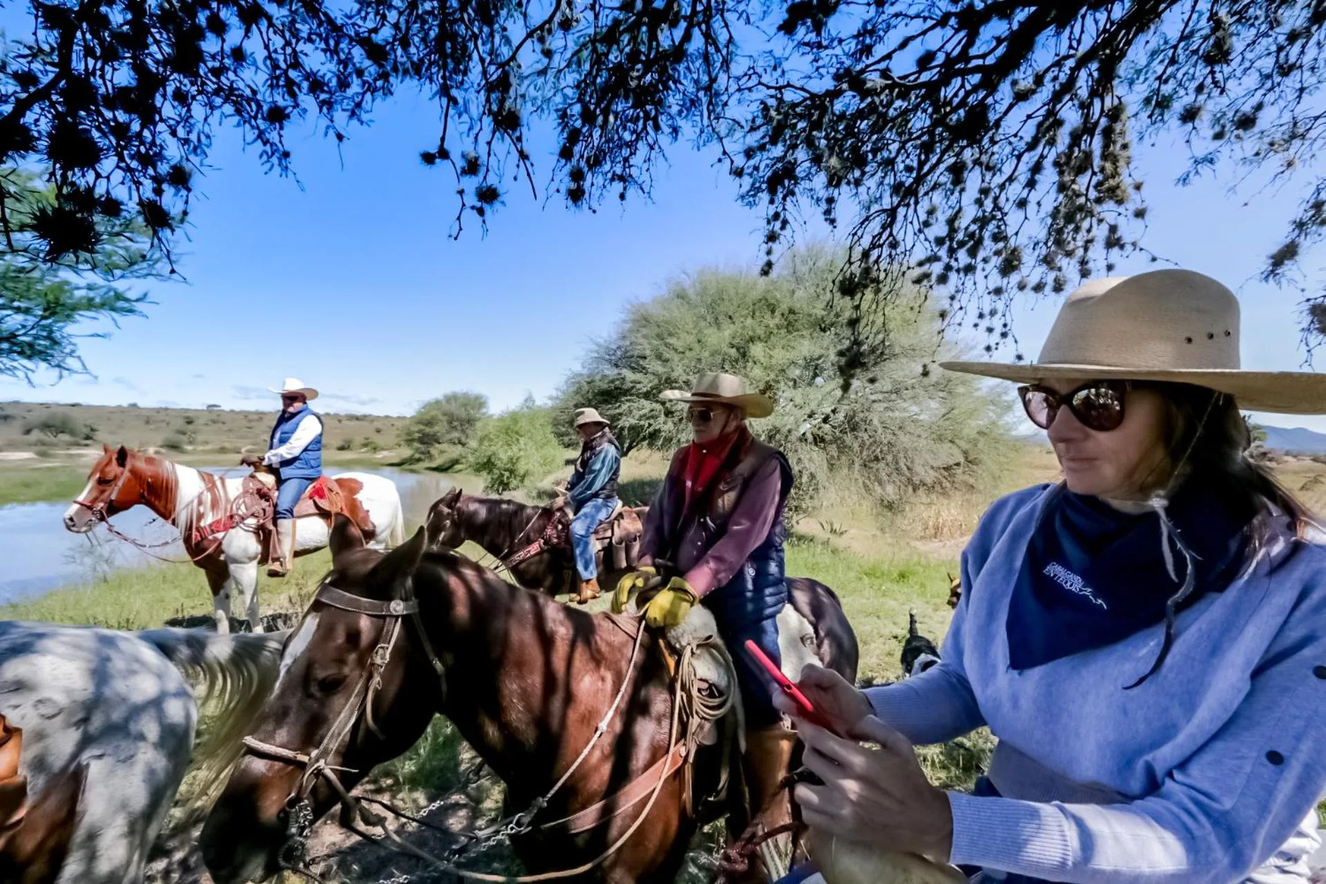 Horse-riding in Hotel Rio Tequisquiapan