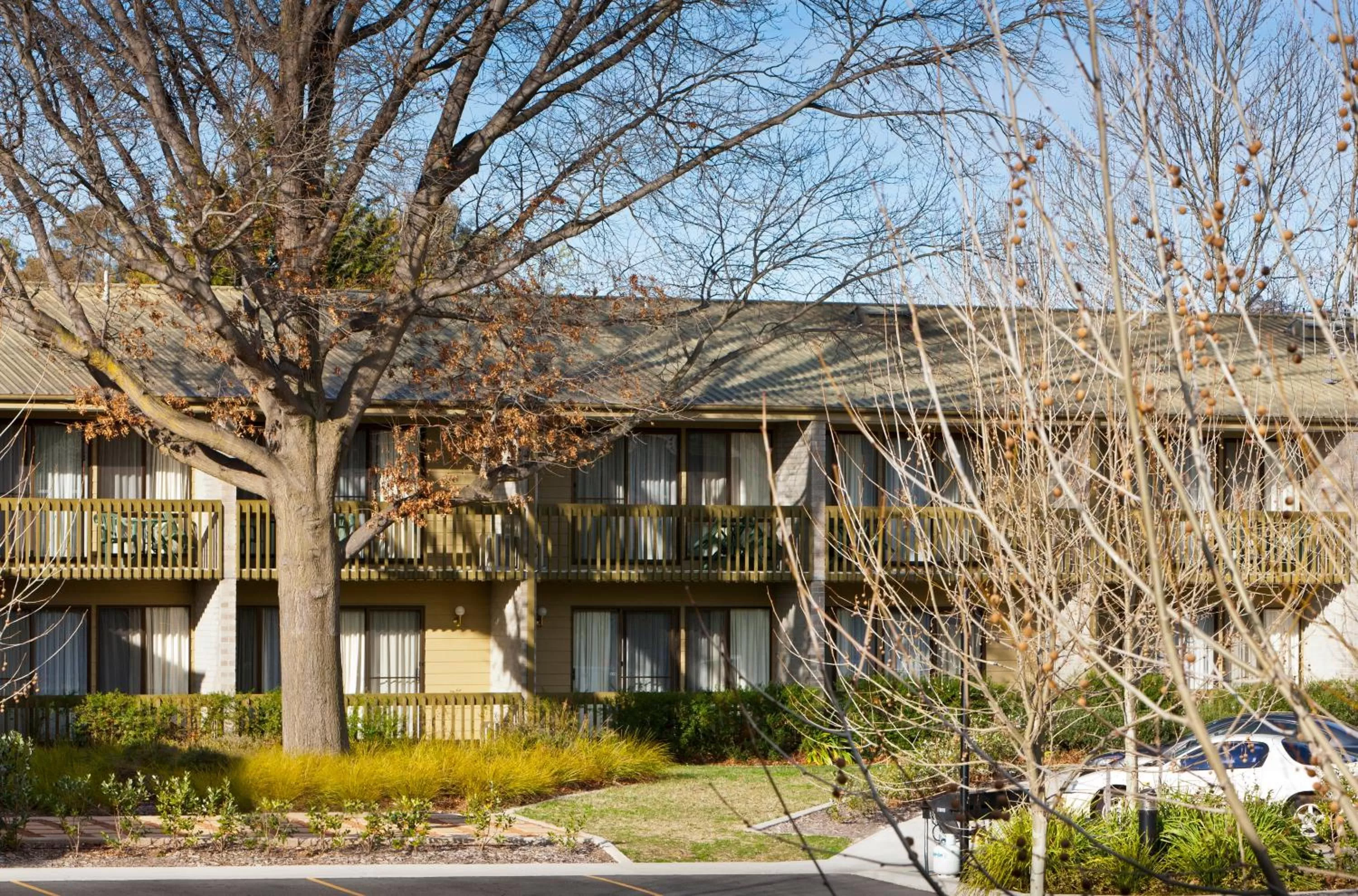 Facade/entrance in Tall Trees Ainslie Motel