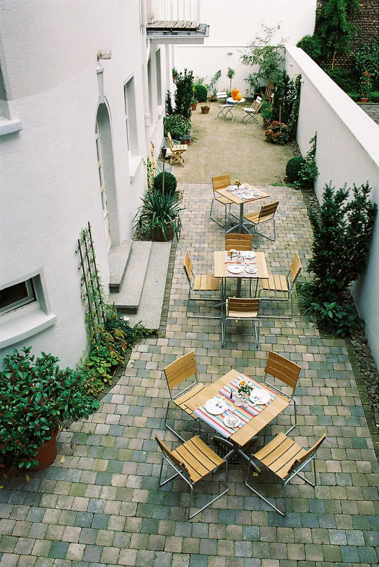 Patio in Hotel Aigner