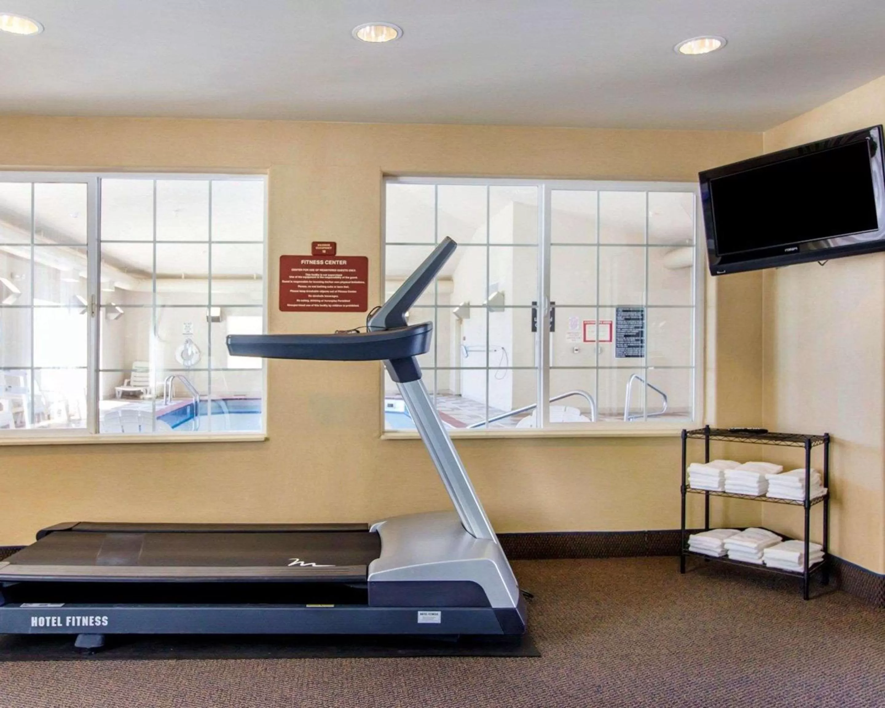 Fitness centre/facilities in Sleep Inn & Suites Evansville - Casper