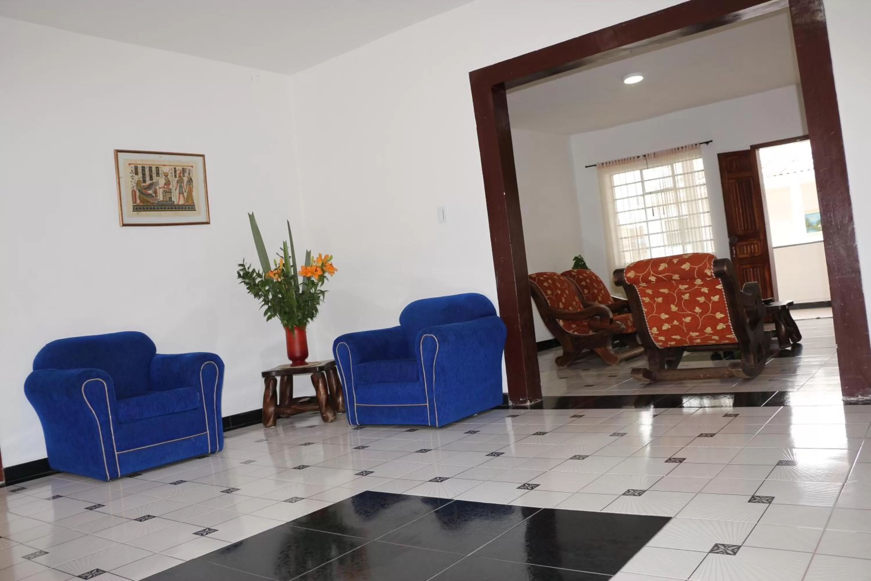 Communal lounge/ TV room, Lobby/Reception in Hotel Abadia