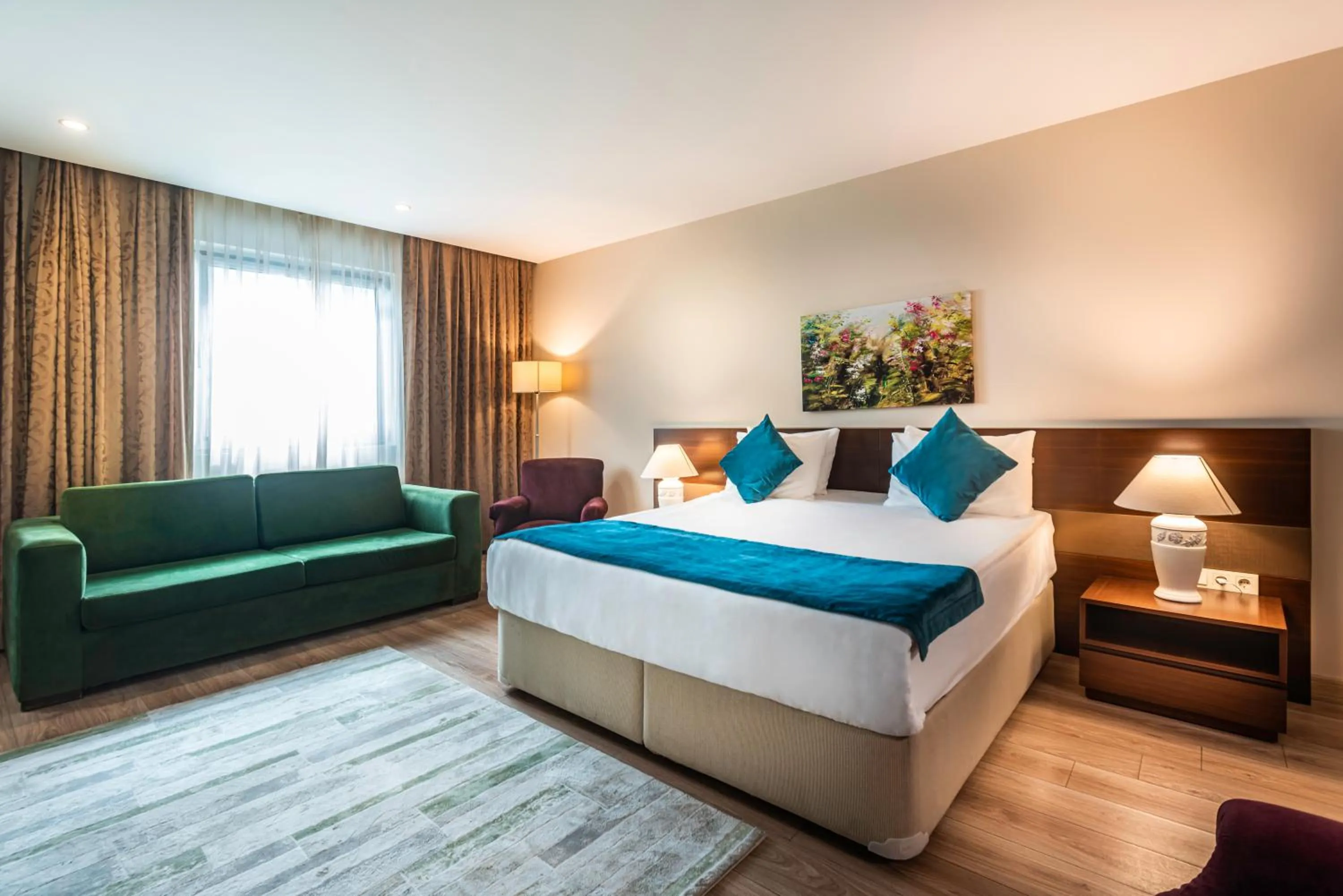 Bedroom, Bed in Rox Hotel Istanbul