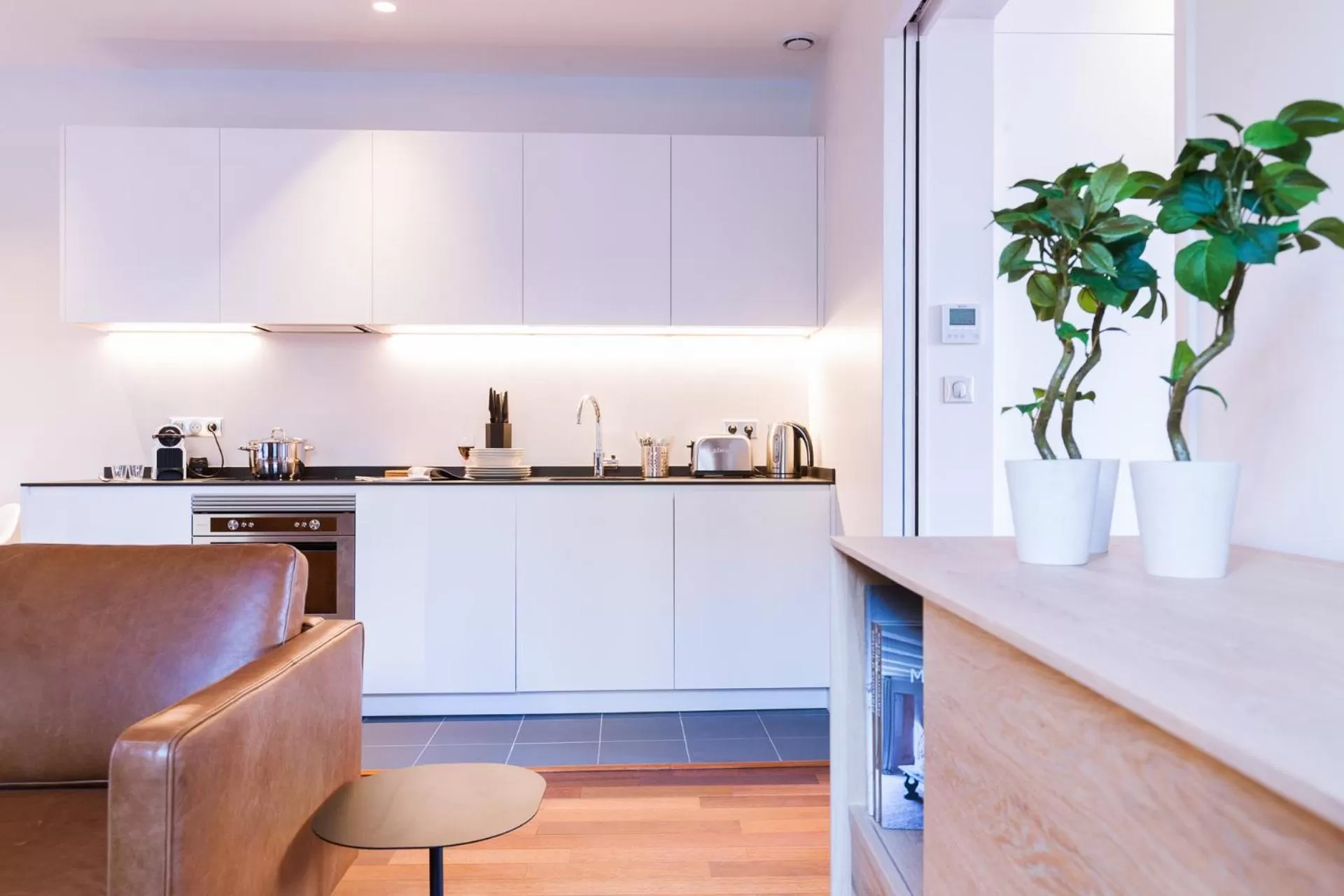 Kitchen/Kitchenette in LOFT luxe hyper centre: terrasse/piscine/ salle de sport