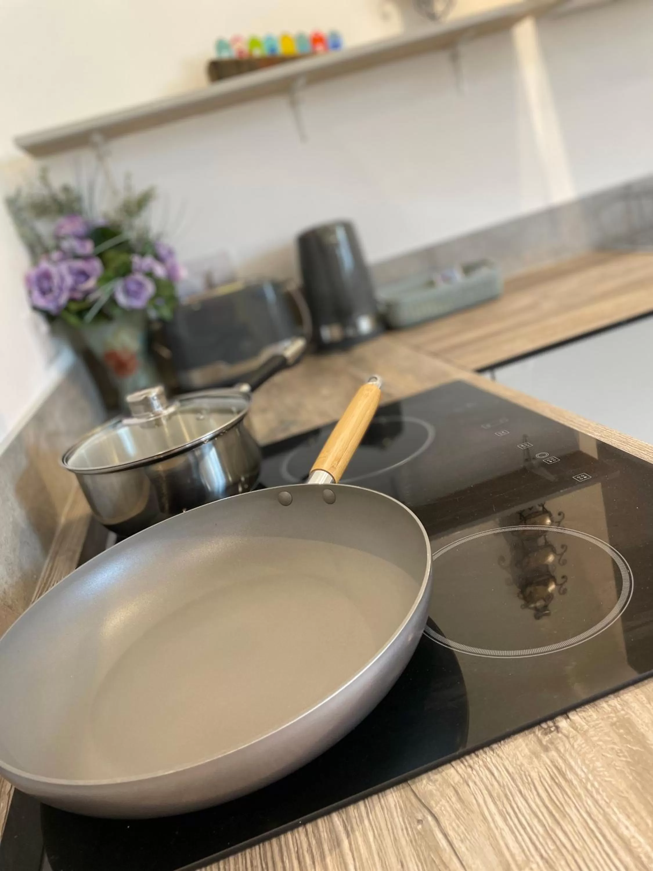 Kitchen or kitchenette in Albion Boutique Guest House